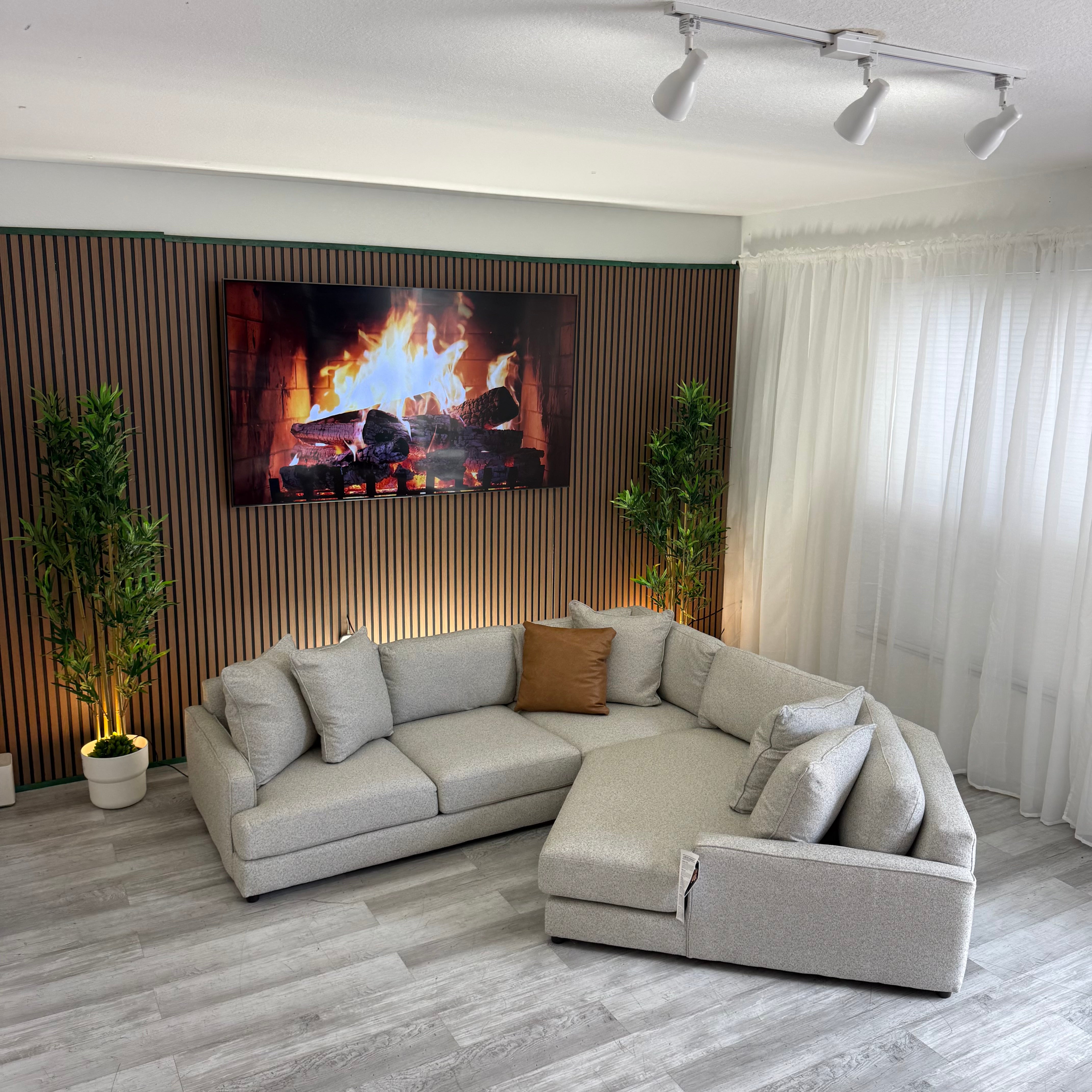 Sectional Couch Gray