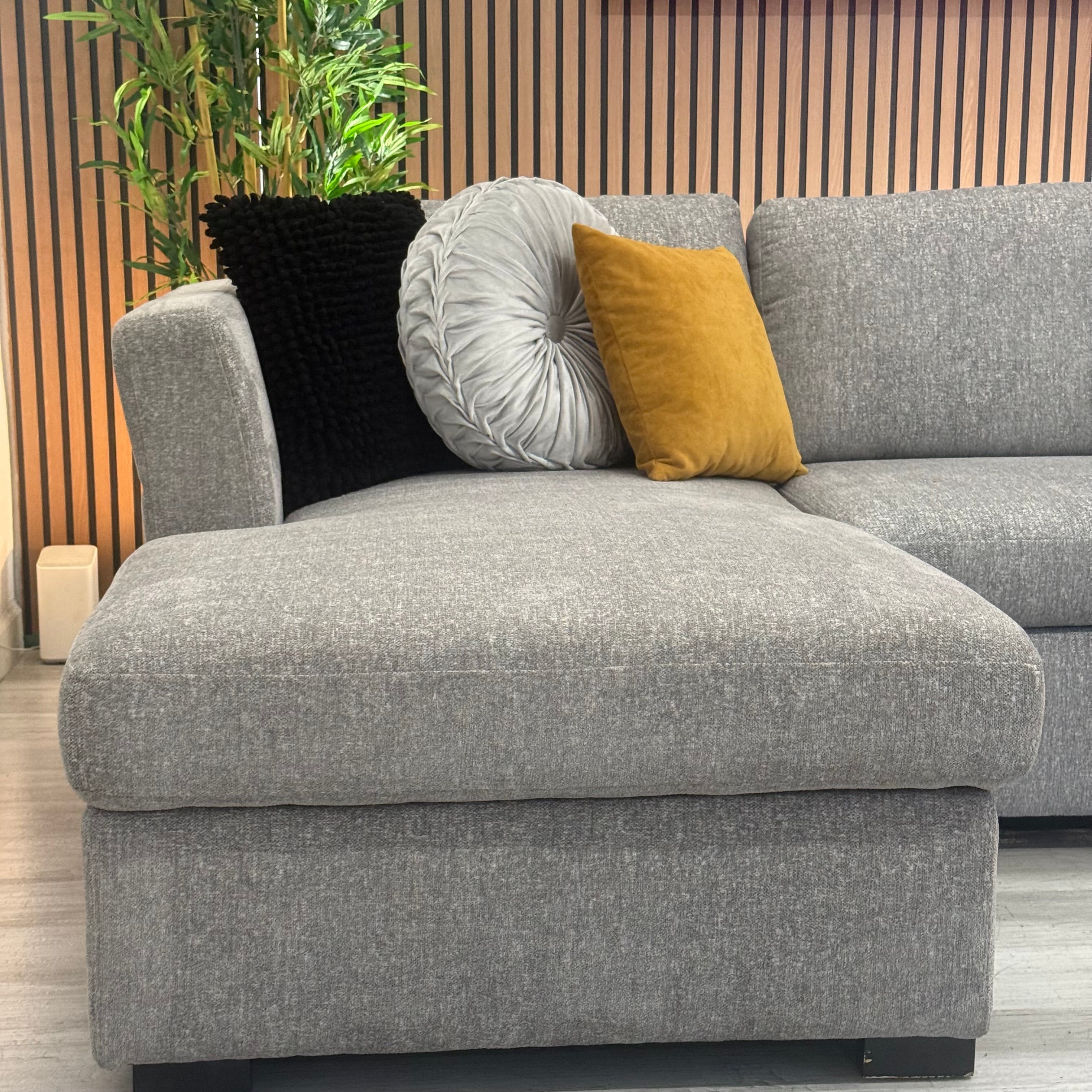 Sectional Couch Sleeper with Double Chaise Storage