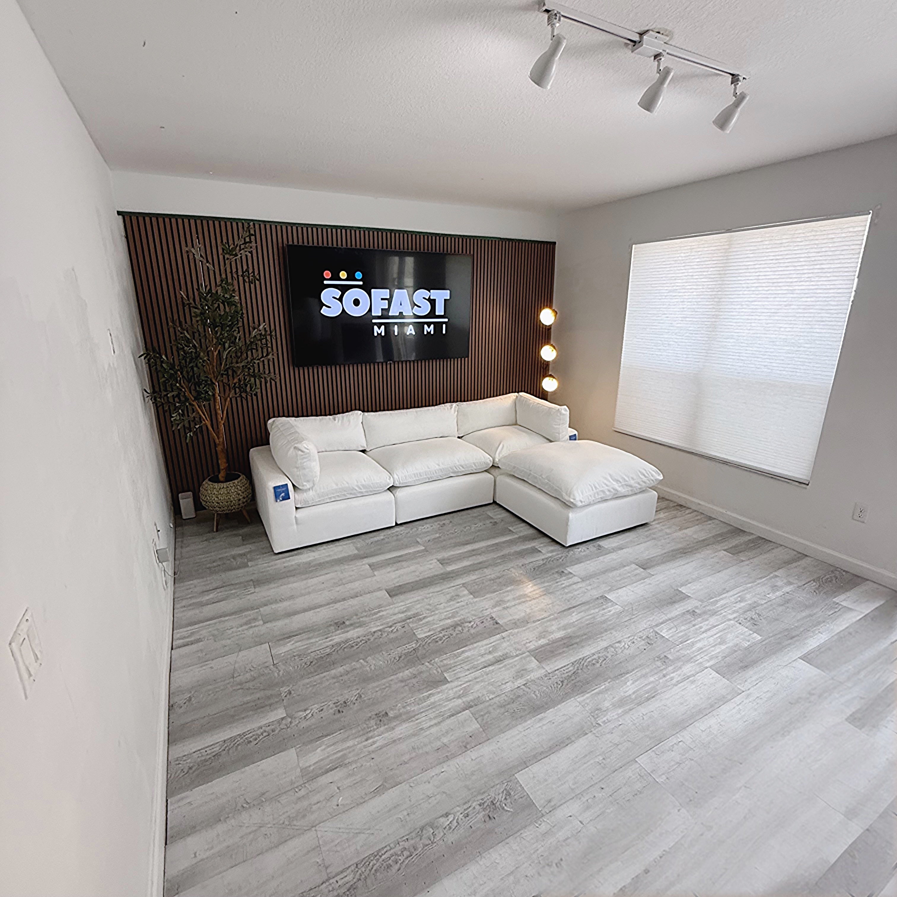 Modular Cloud Seater 3 & Ottoman