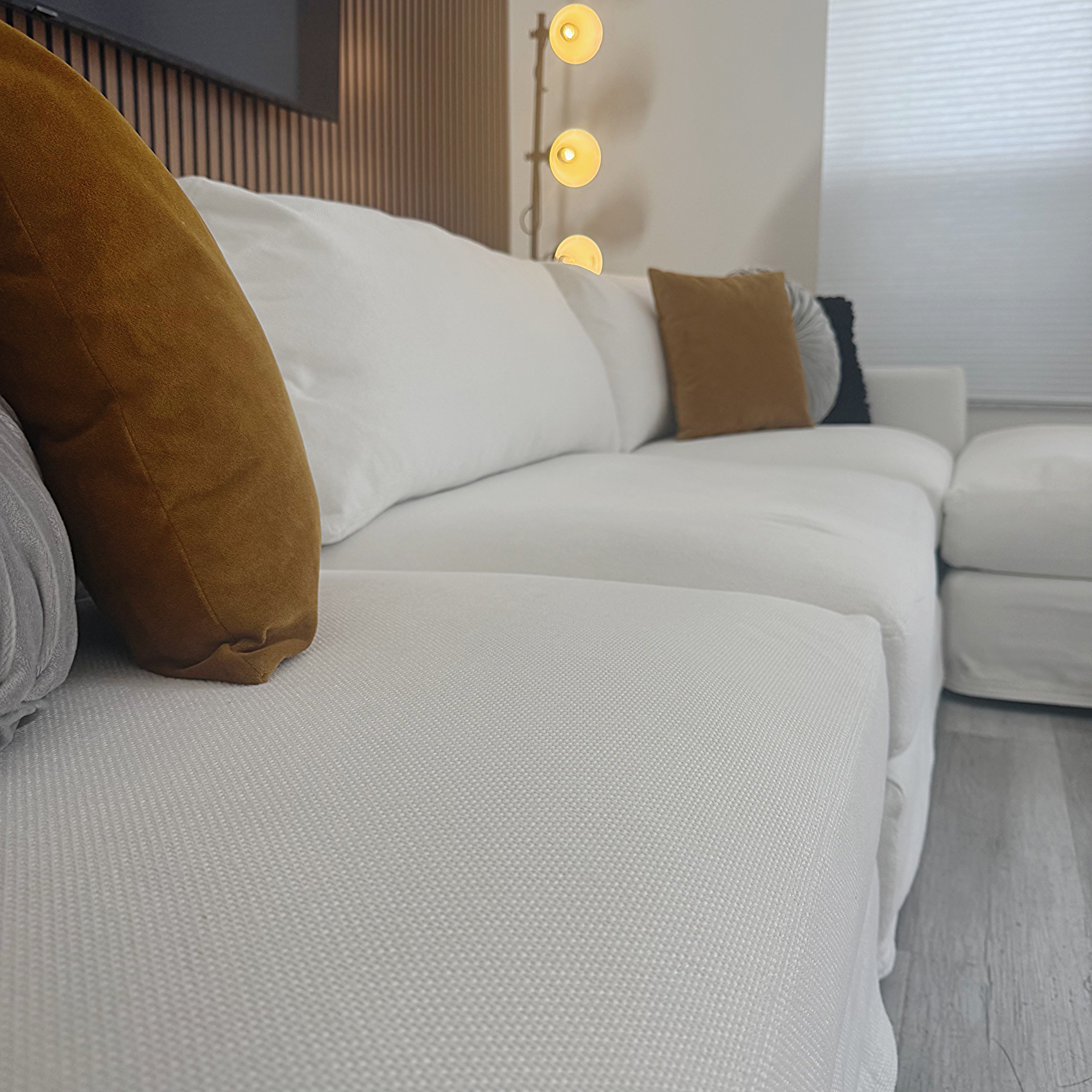 Modular Couch Cozumel – White Fabric