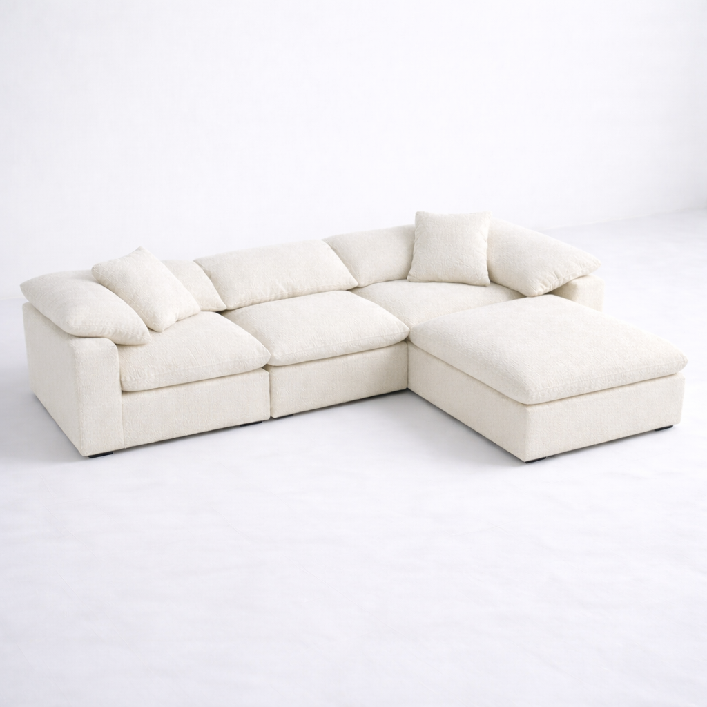 Modular Cloud 4 Ottoman