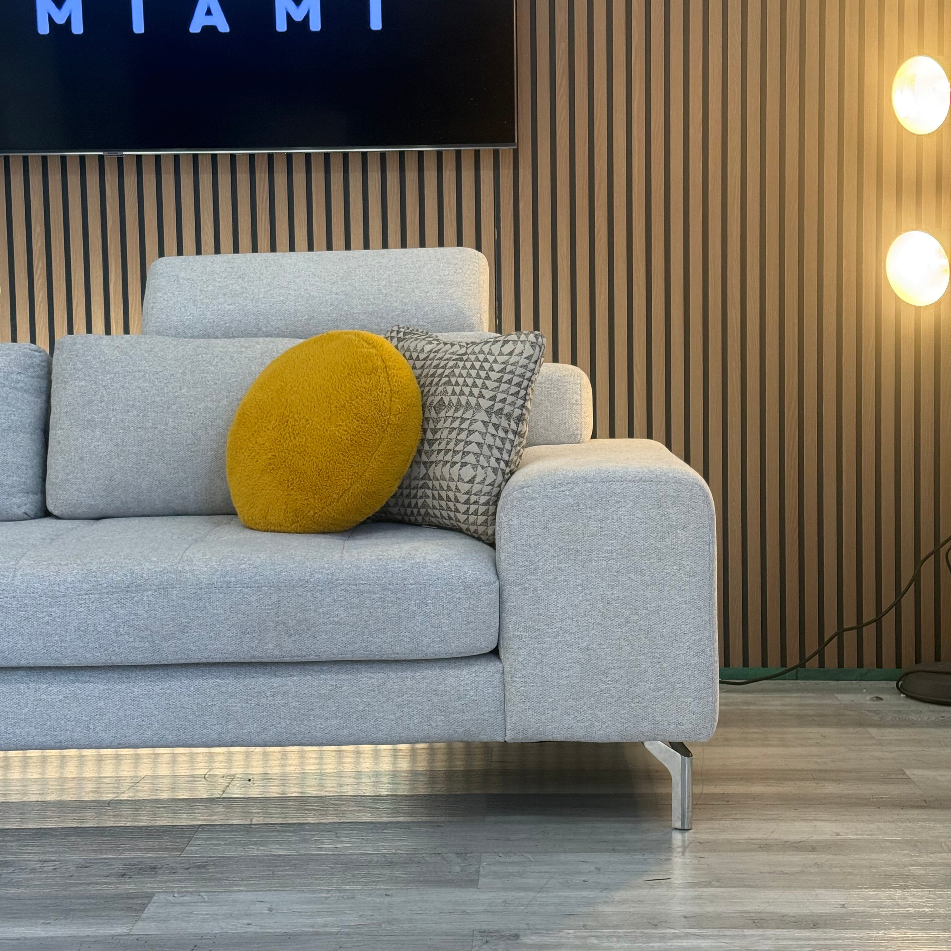 Loveseats Modern Gray