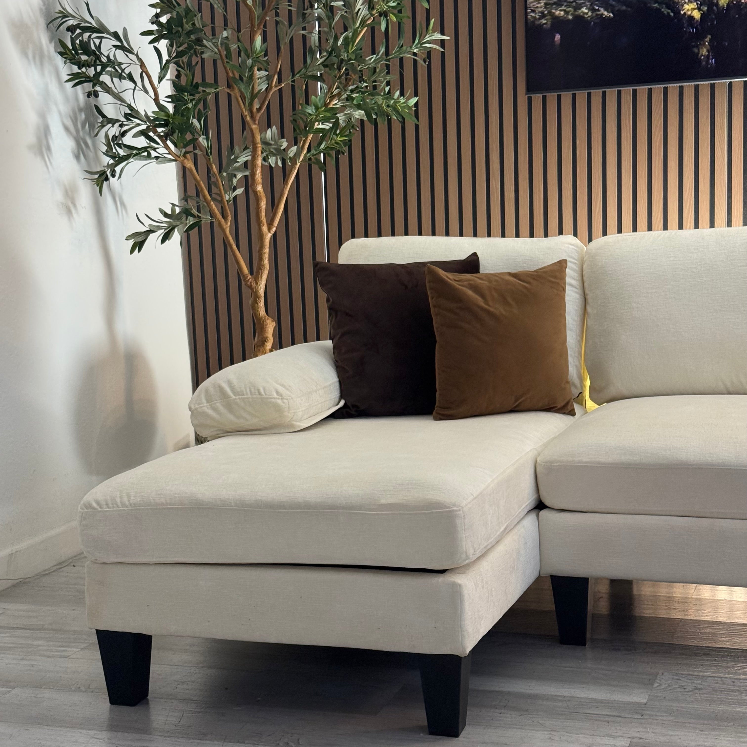 Sectional Couch U-Shaped Double Chaise