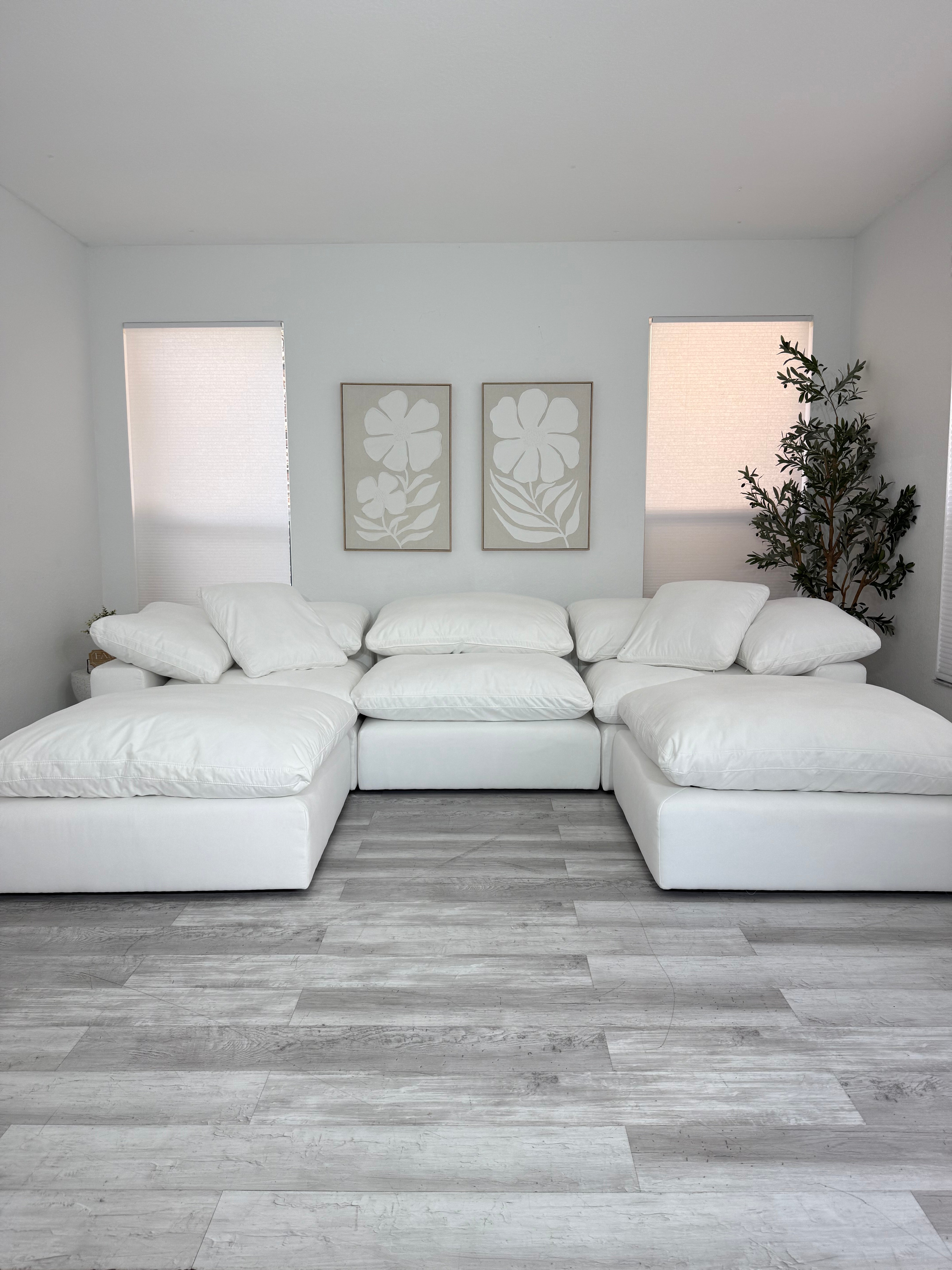 Modular Cloud 3 Seater & 2 Ottoman