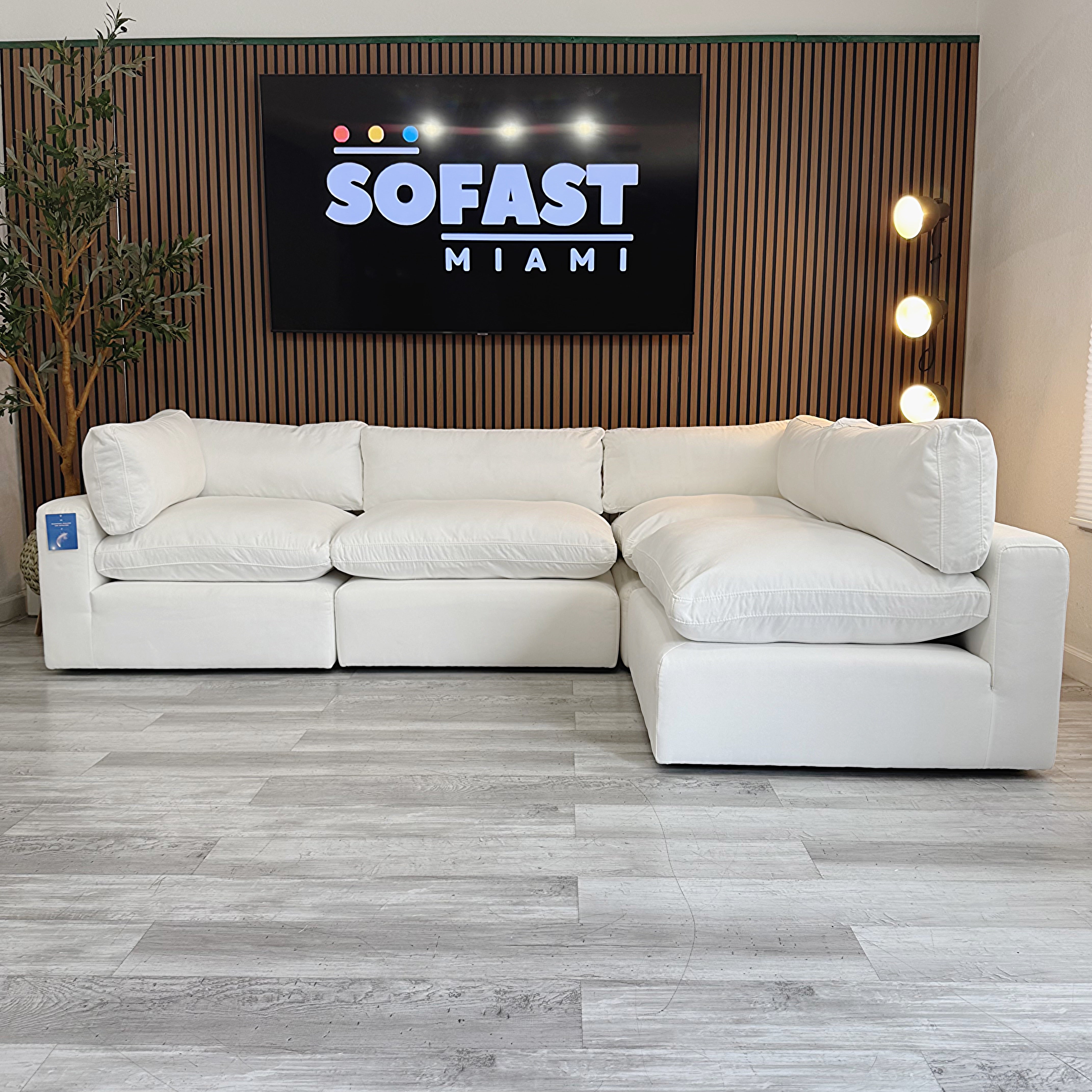 Modular Couch Cloud White - 4 piece