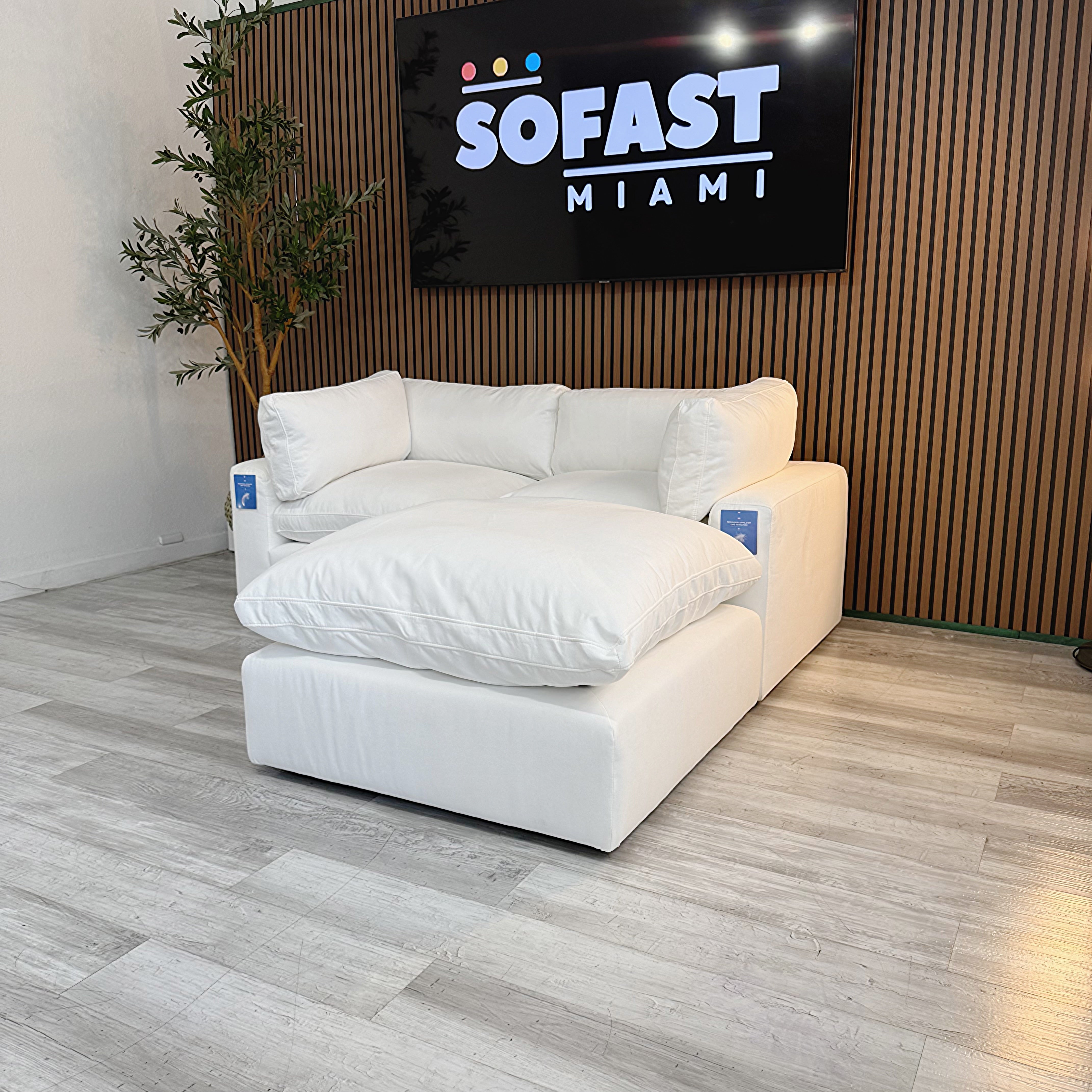 Modular Cloud Seater 2 & Ottoman