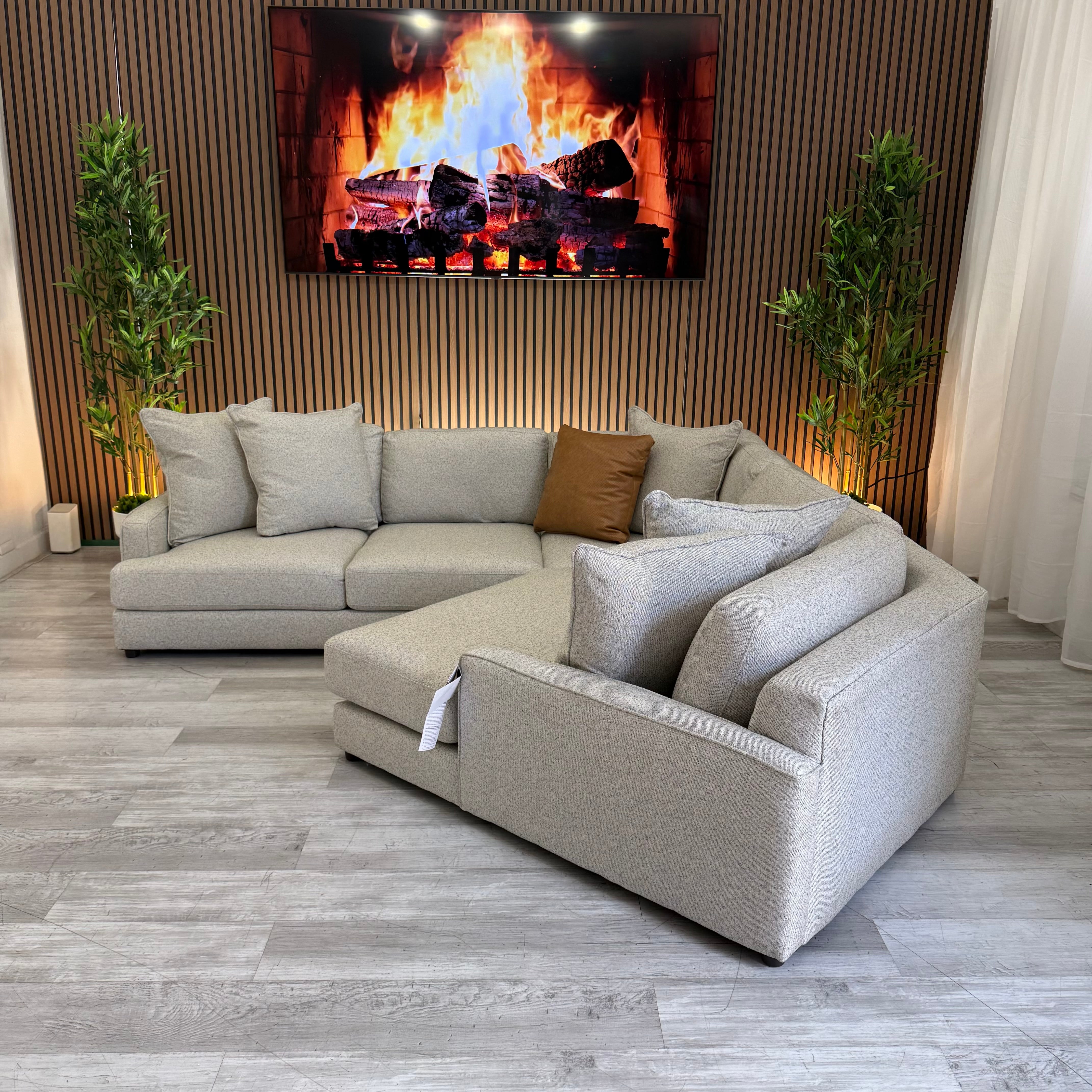 Sectional Couch Gray