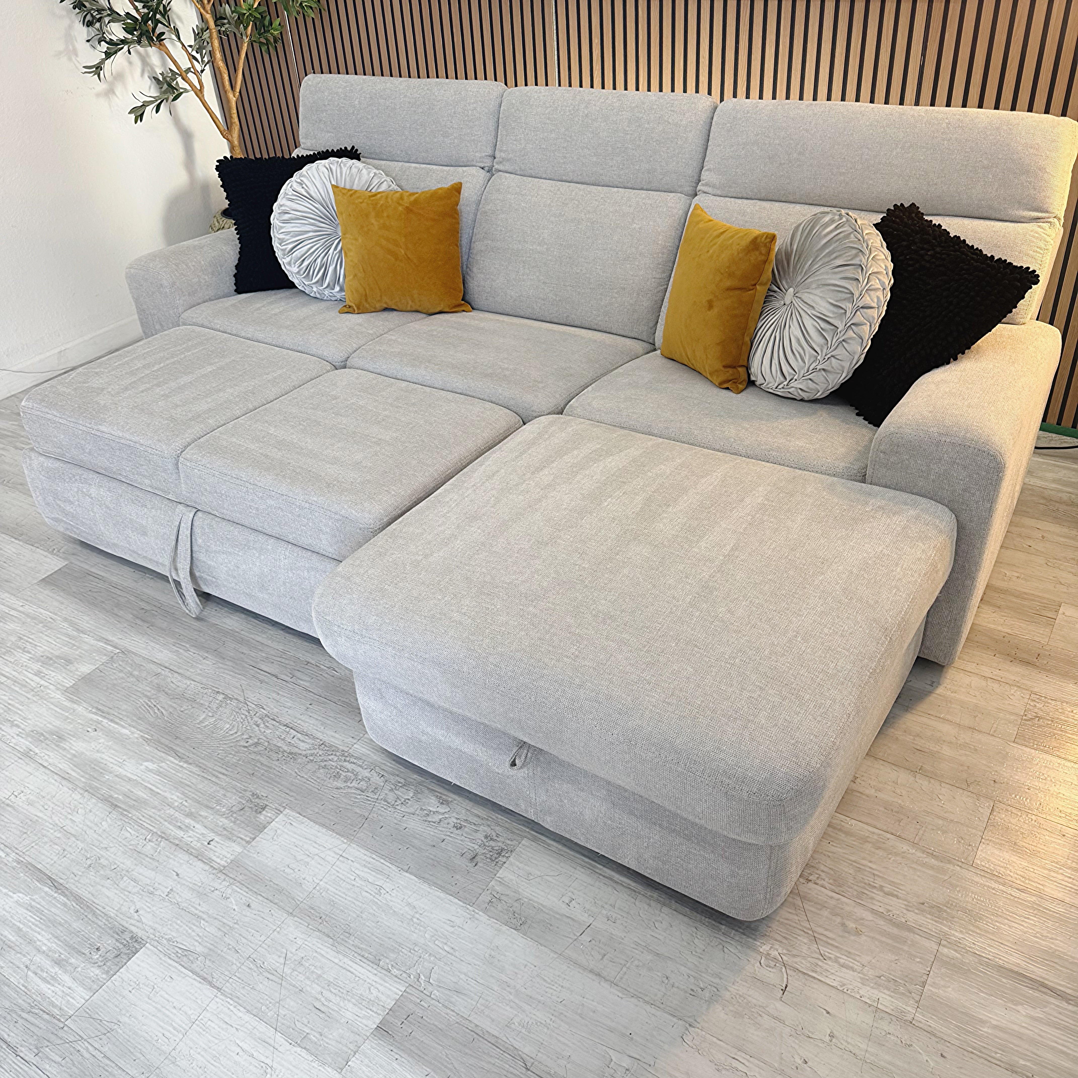 Sectional Sleeper L-Shaped - Right Storage Chaise