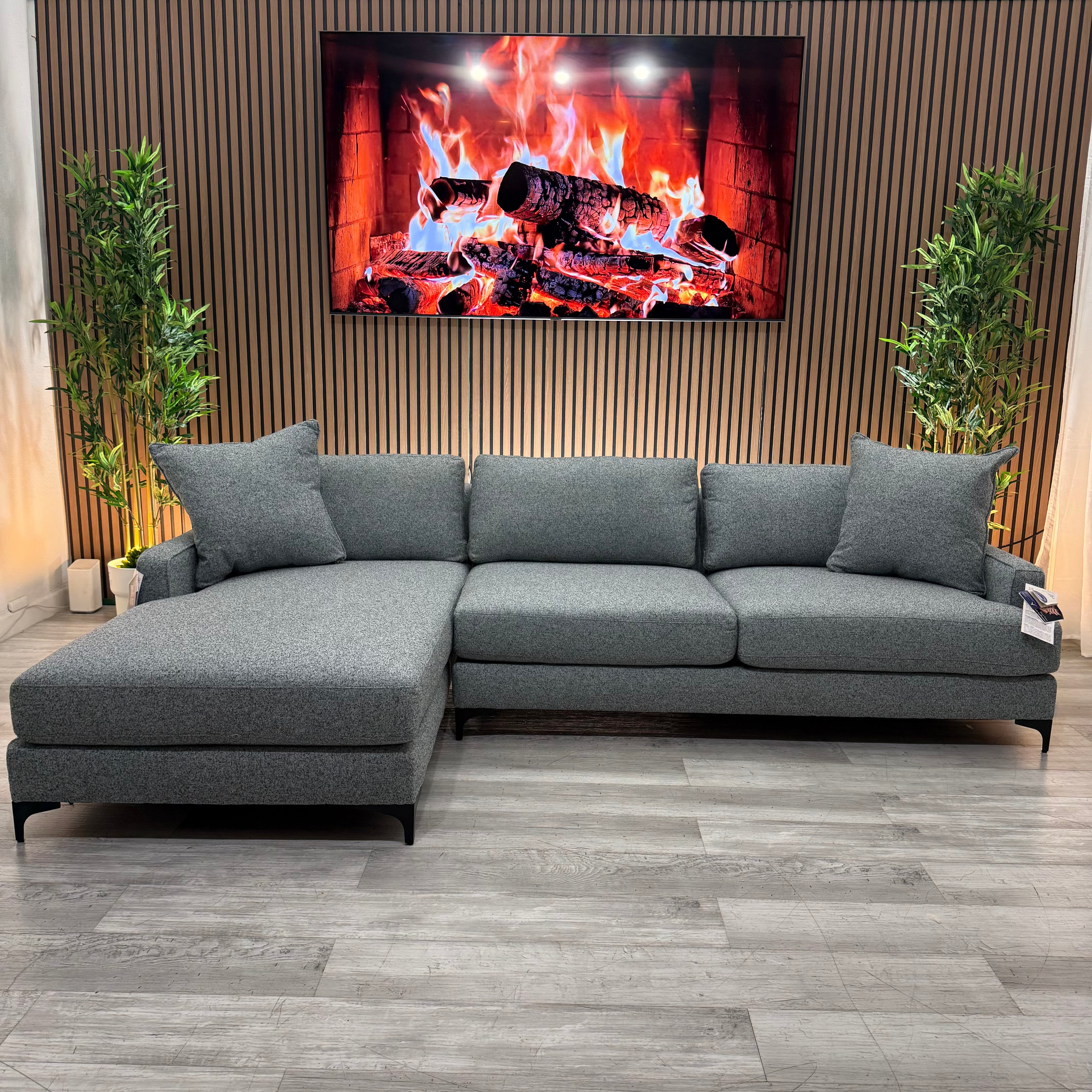 Gray Sectional Couch