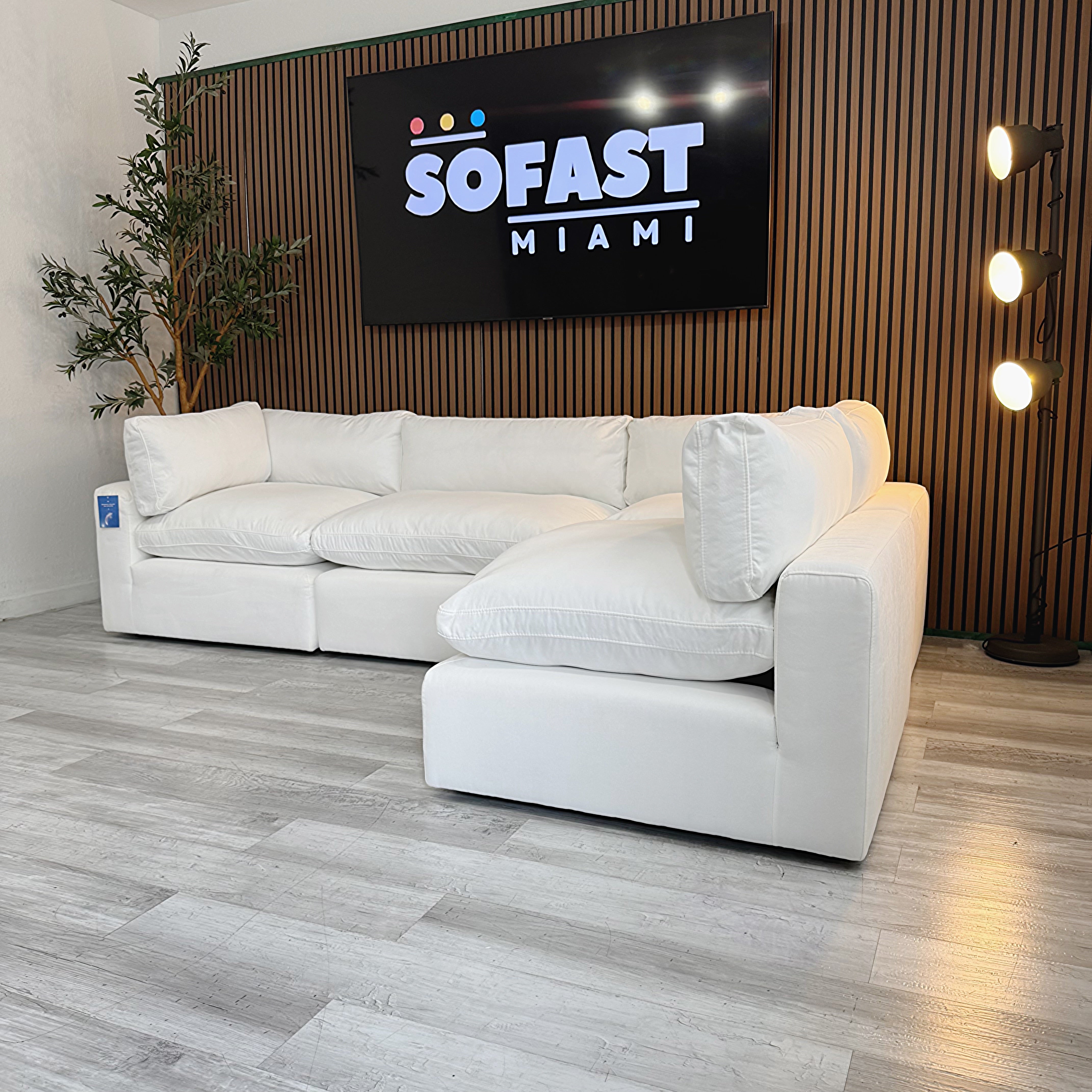 Sectional Modular Cloud – White (Grant Model)