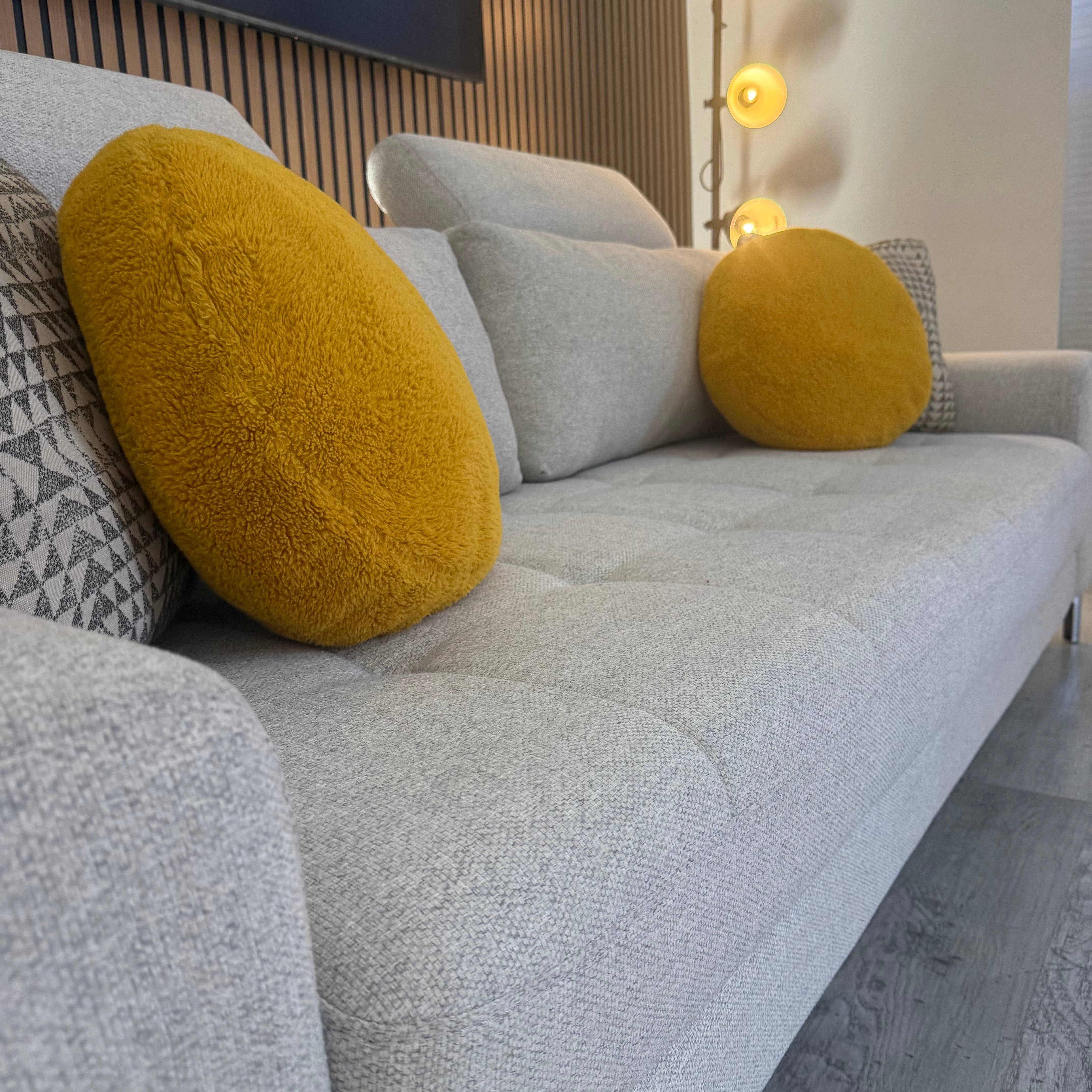 Loveseats Modern Gray