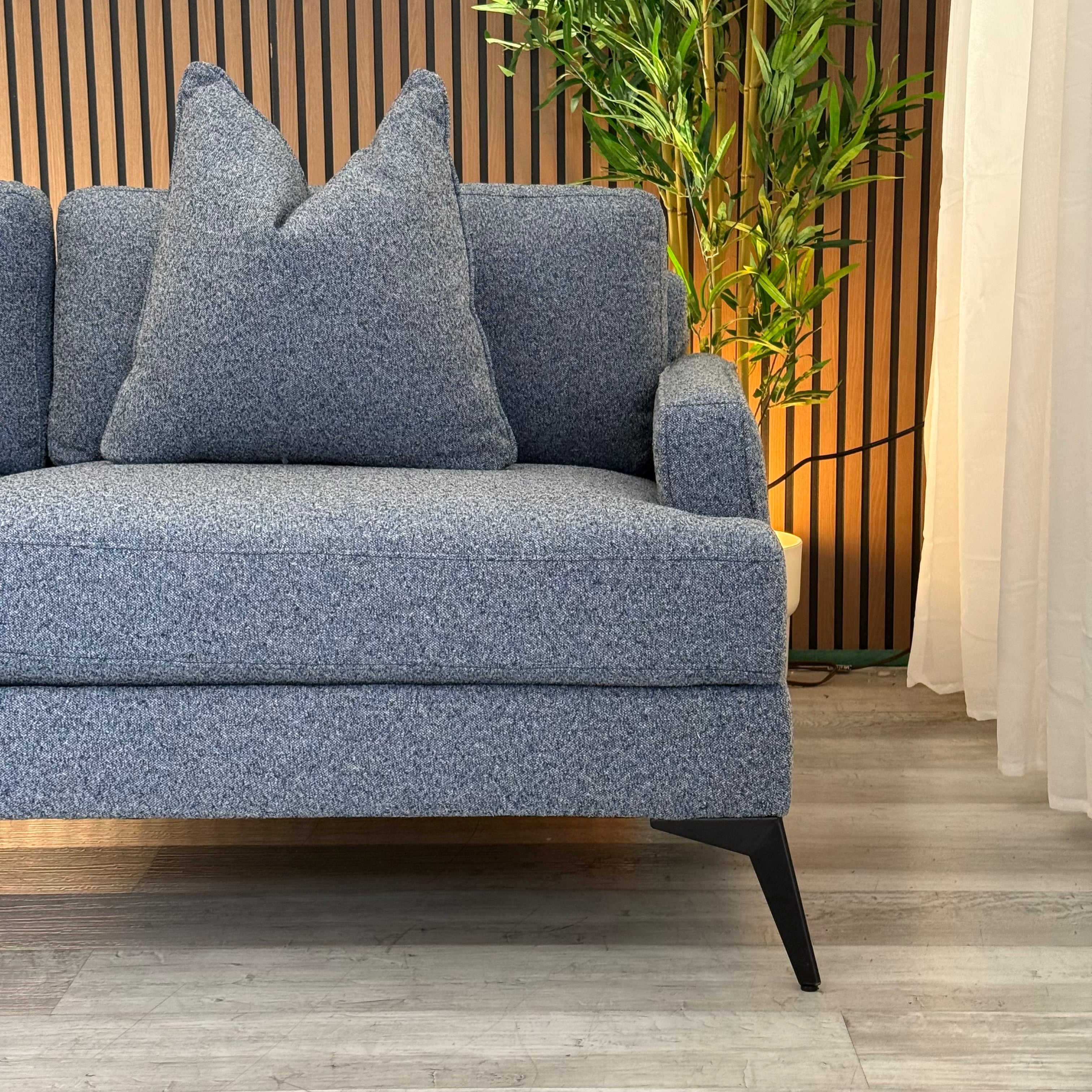 Sectional Couch Blue