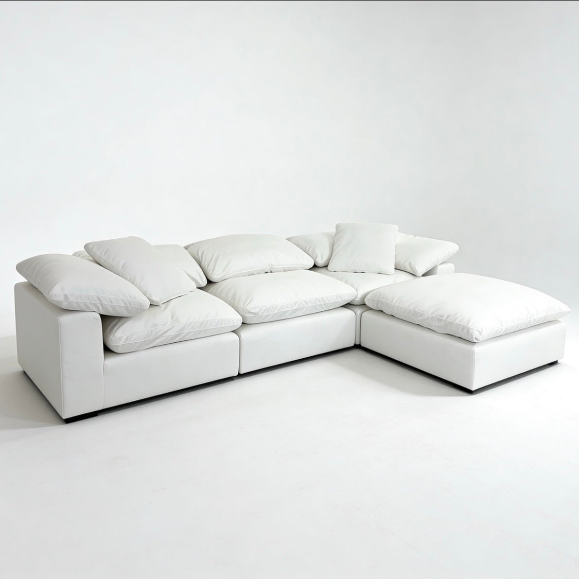 Modular Cloud 3 Seater & Ottoman