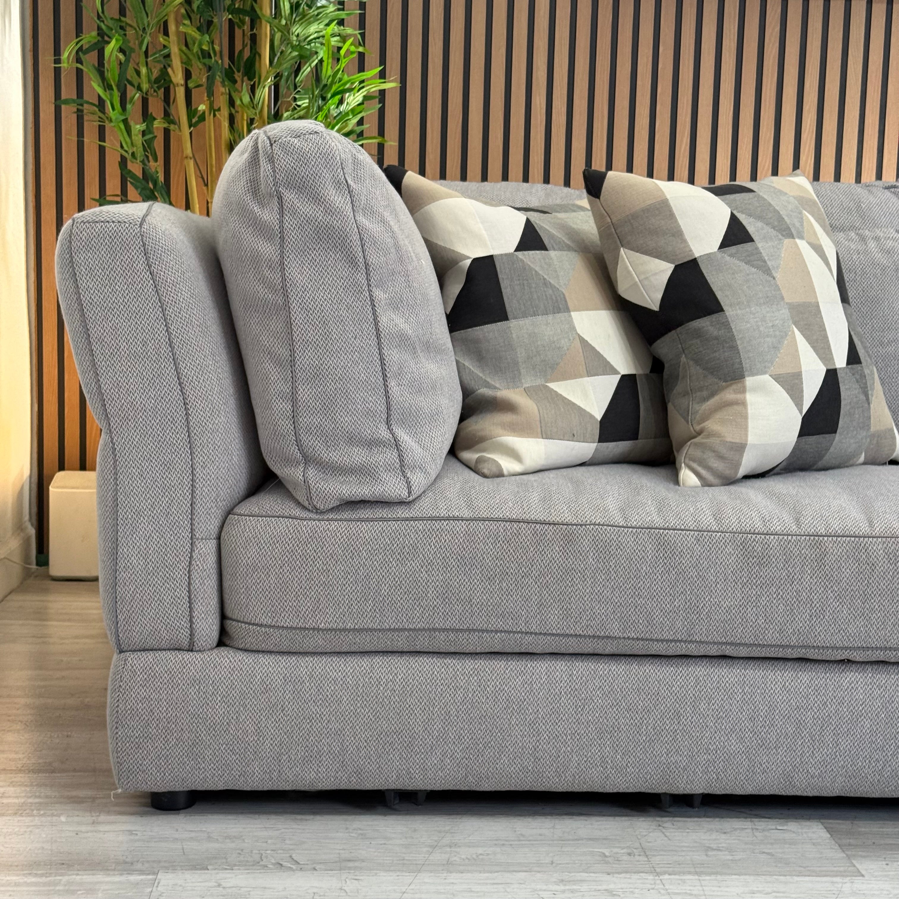 Sectional Modular Couch – Light Gray