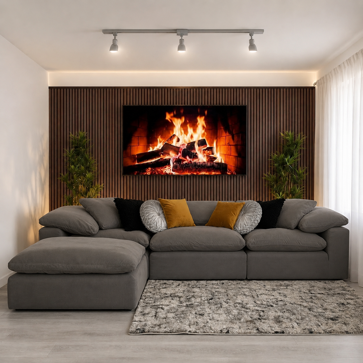 Modular Cloud Sectional – Nixon Gray