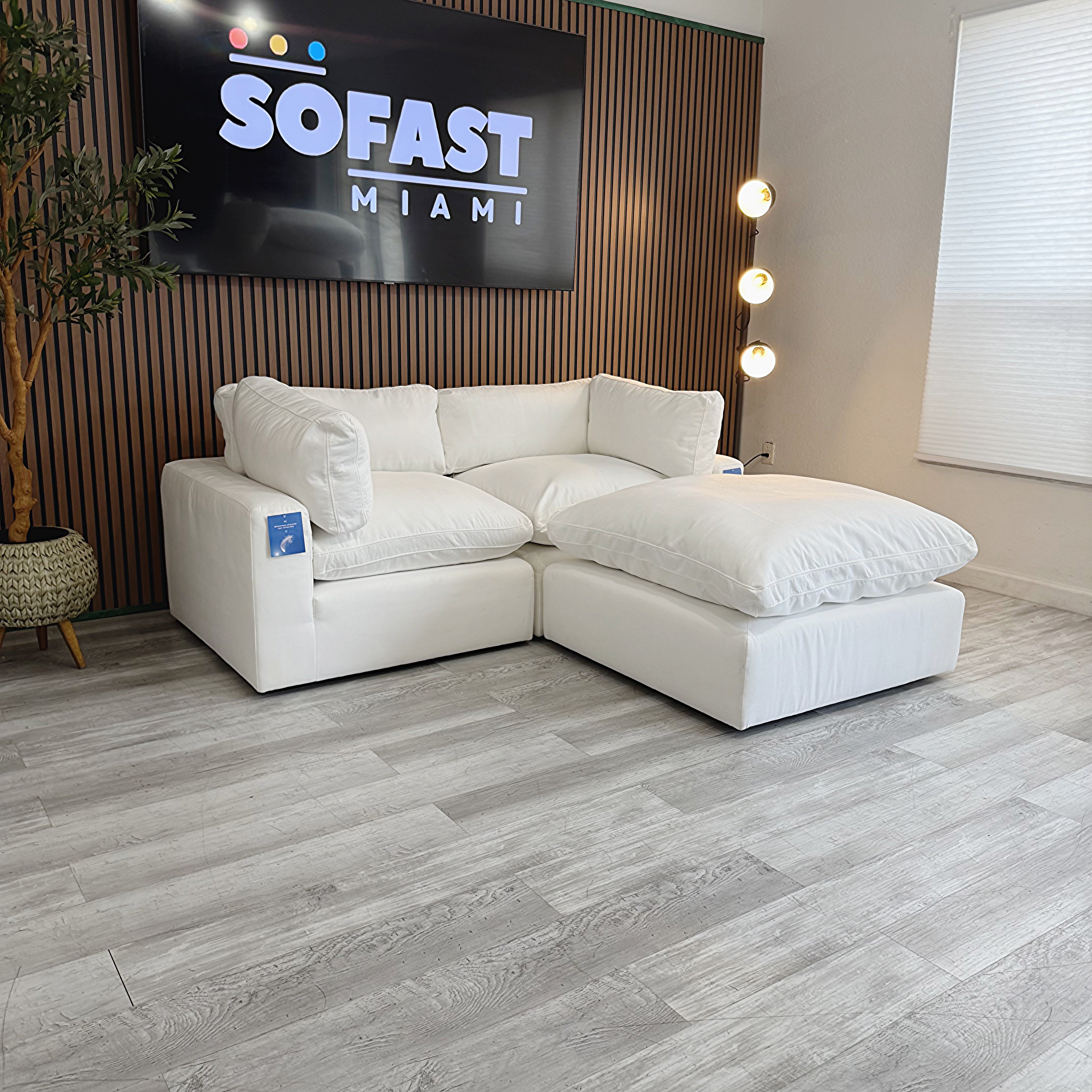 Modular Cloud Seater 2 & Ottoman