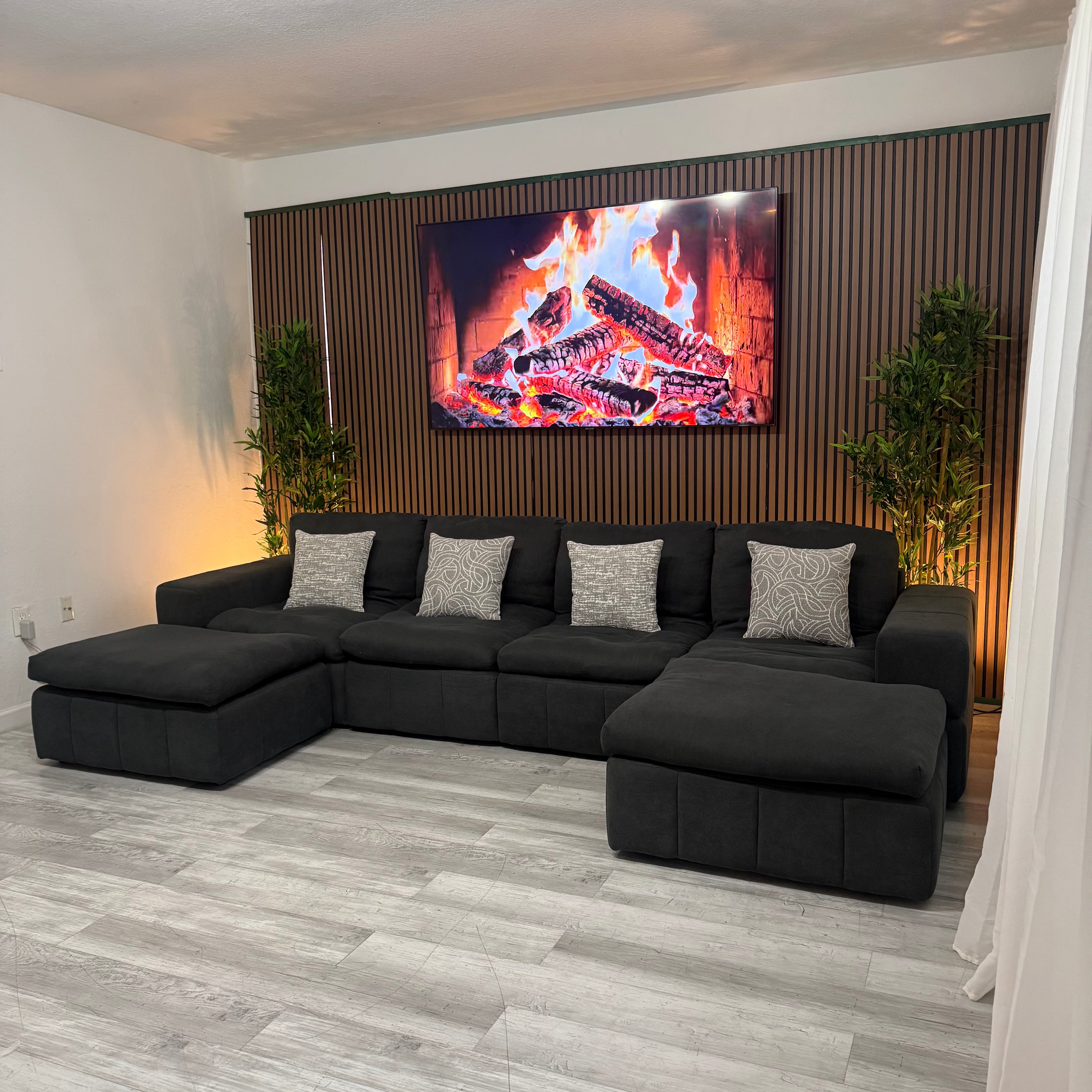 Dark Gray Modular Sectional