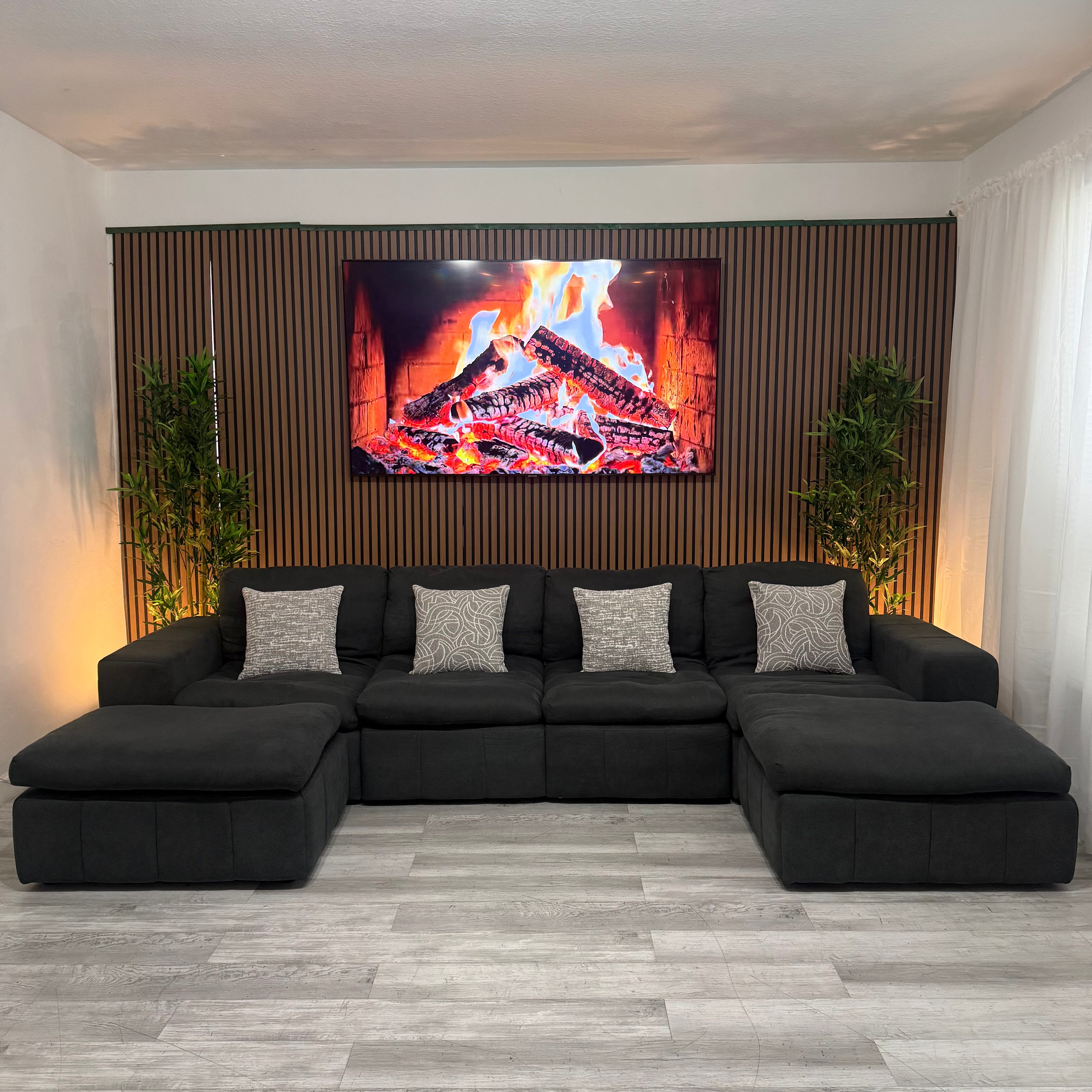 Dark Gray Modular Sectional