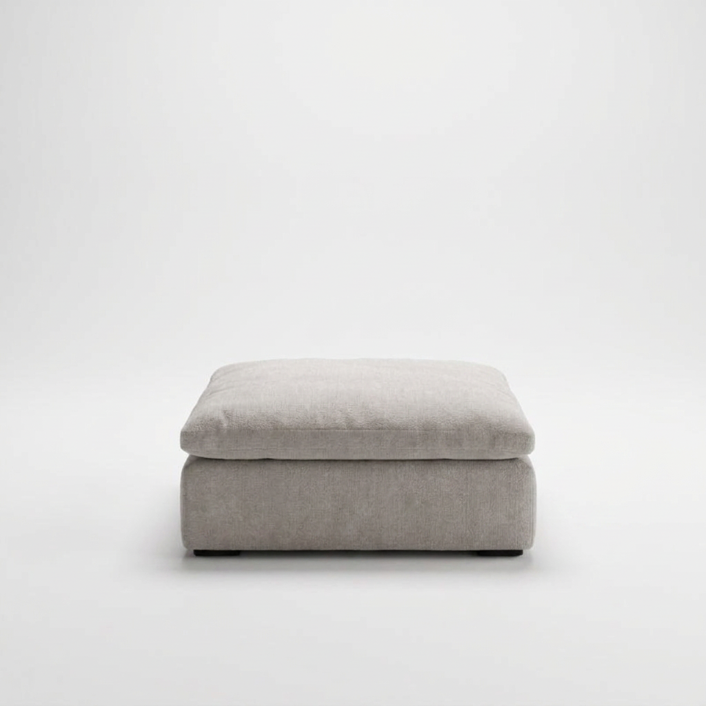 Cloud Ottoman Module - Gray