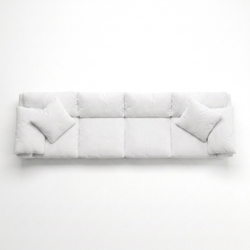 Cloud 4-Piece Classic Sectional white - top view