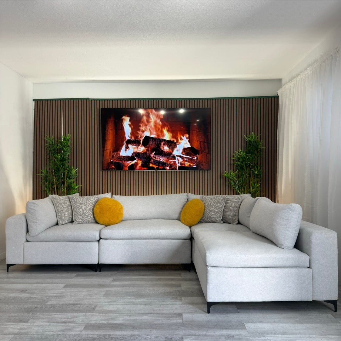 Sectional Modular Couch – Light Gray