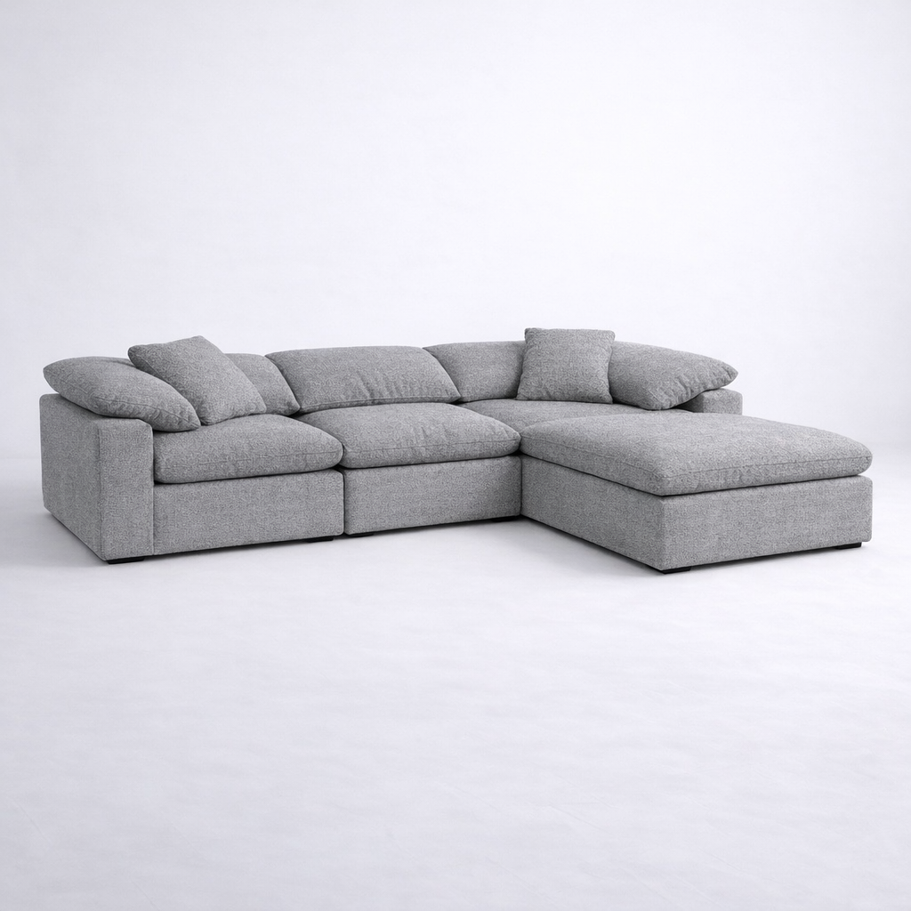 Modular Cloud 4 Ottoman