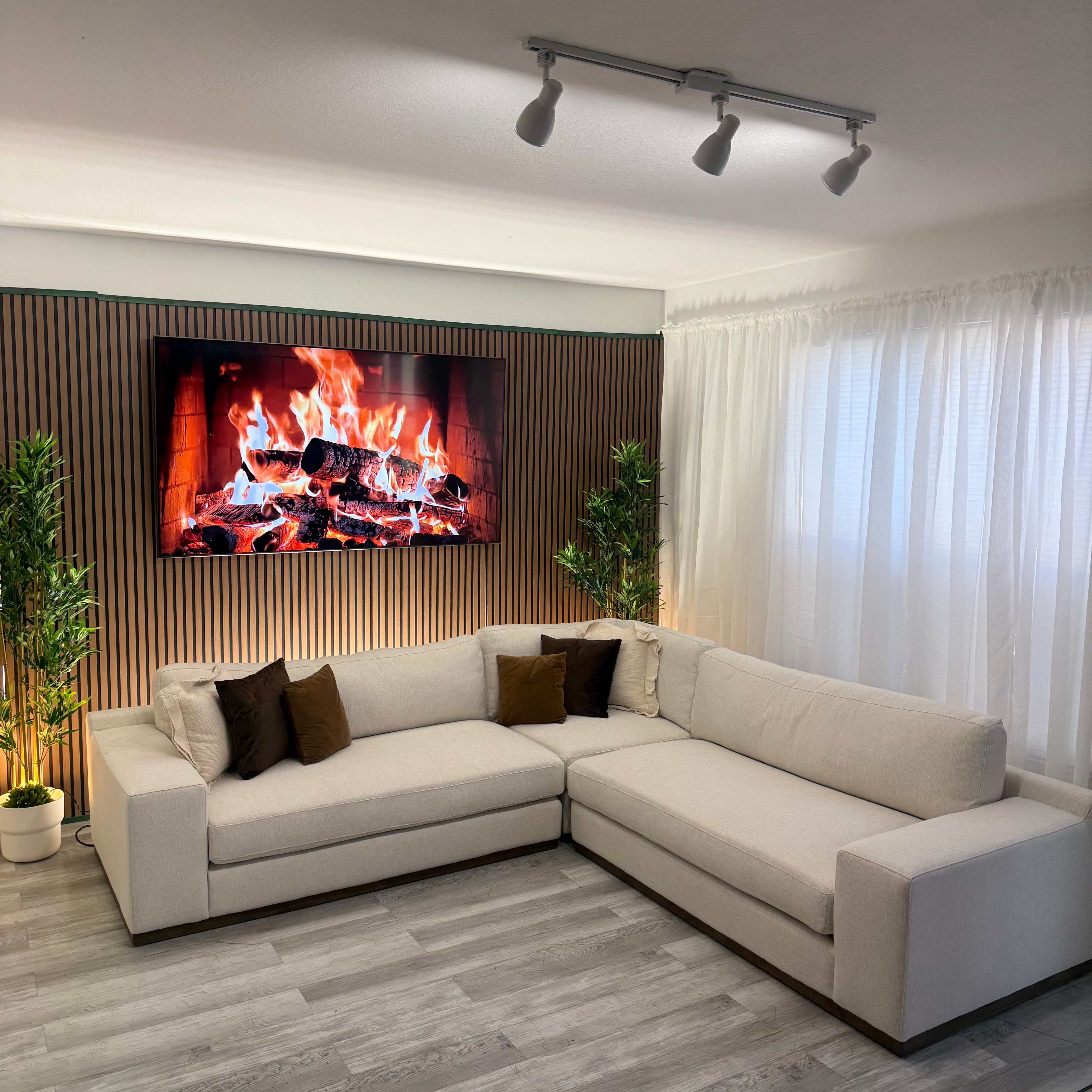 Sectional Couch Light Beige