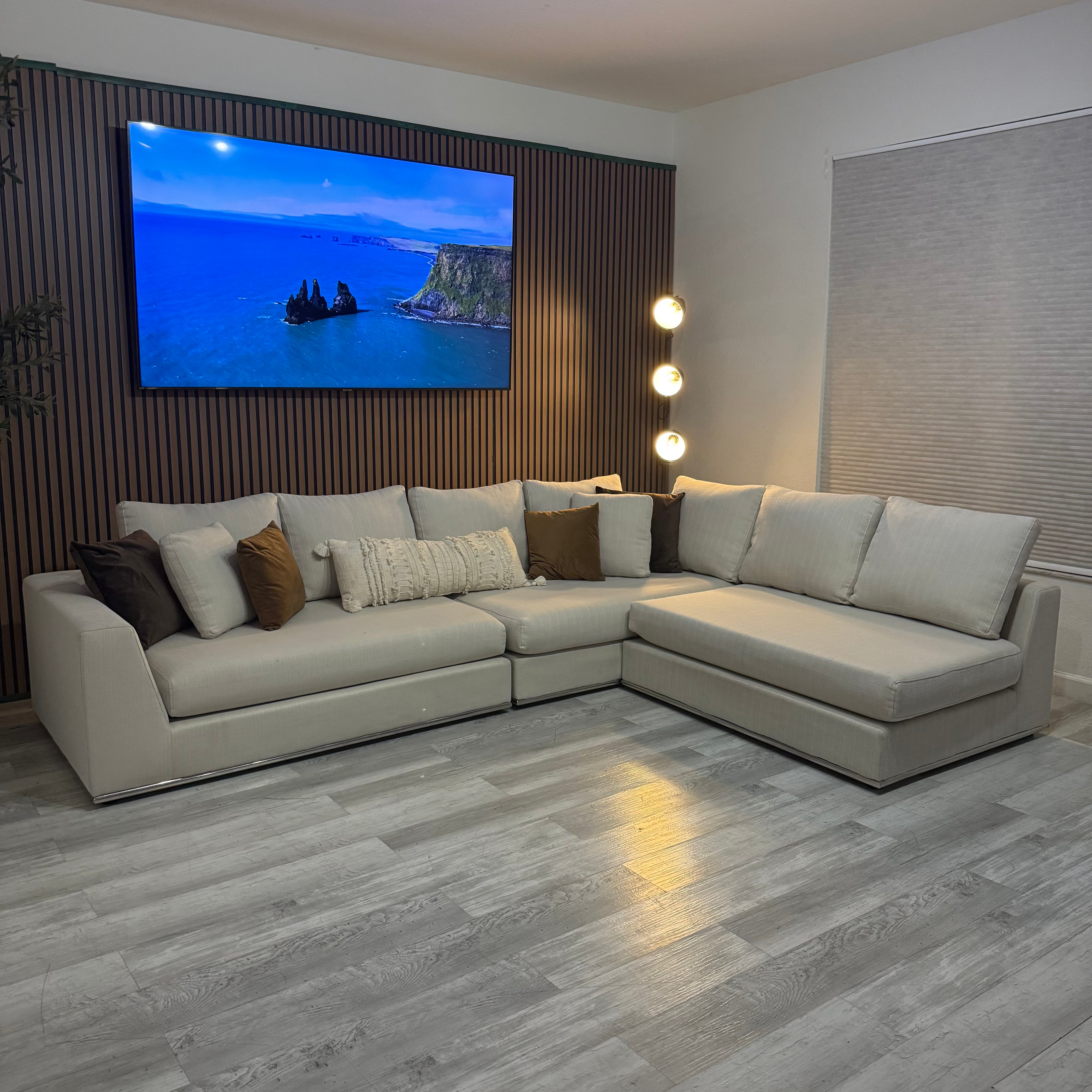 Sectional Couch Modular 3pcs