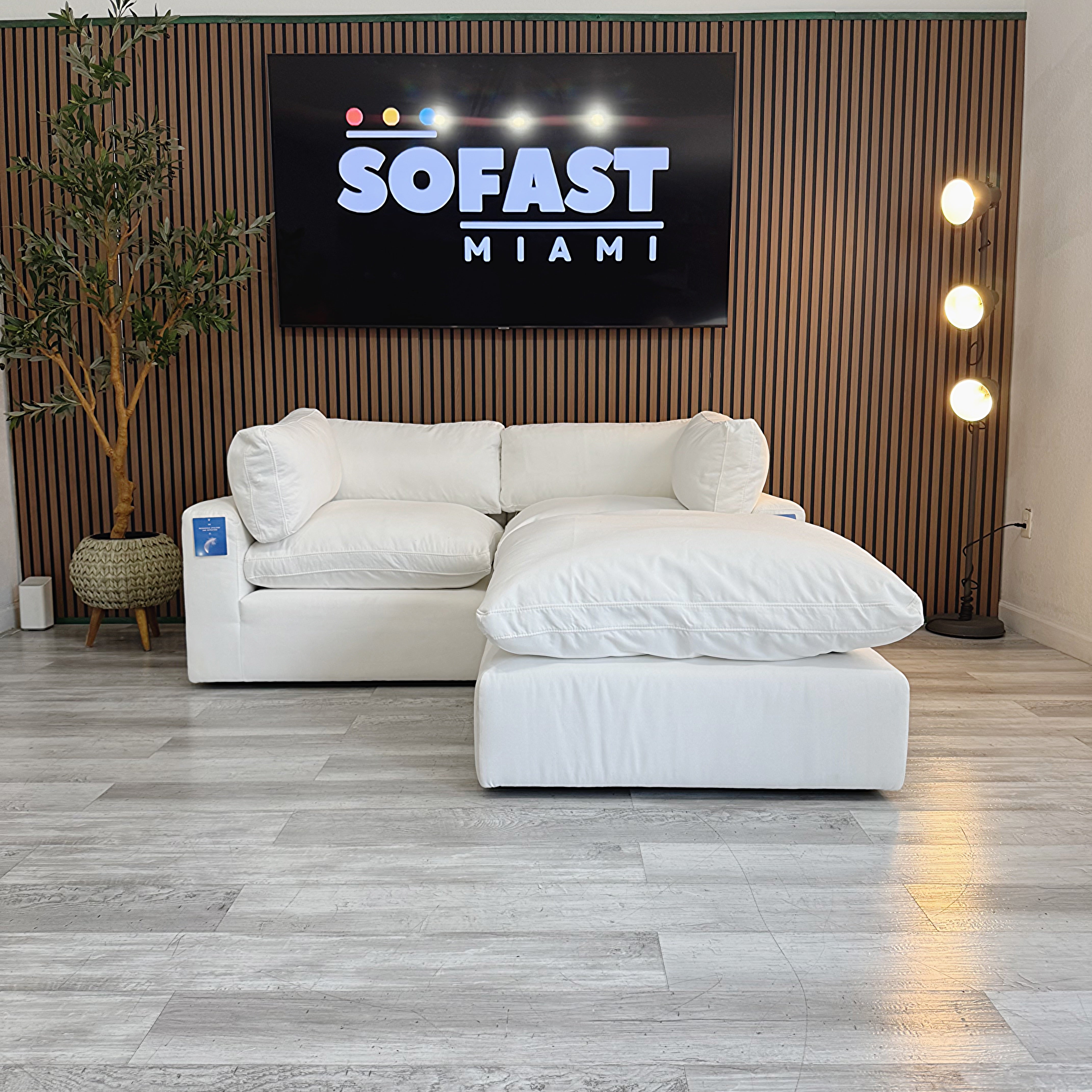 Modular Cloud Seater 2 & Ottoman