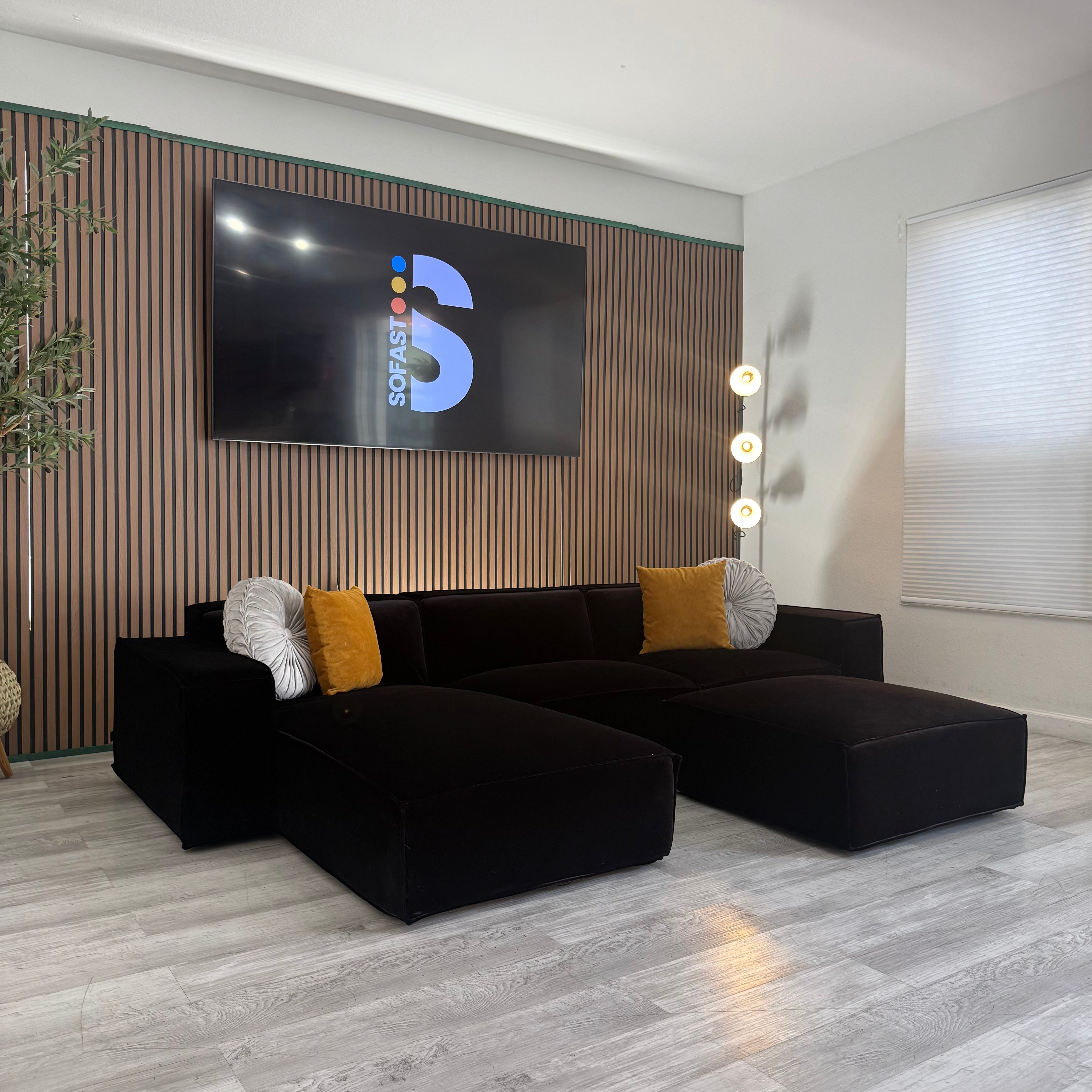 Modular Sectional + Ottoman XL – Gray