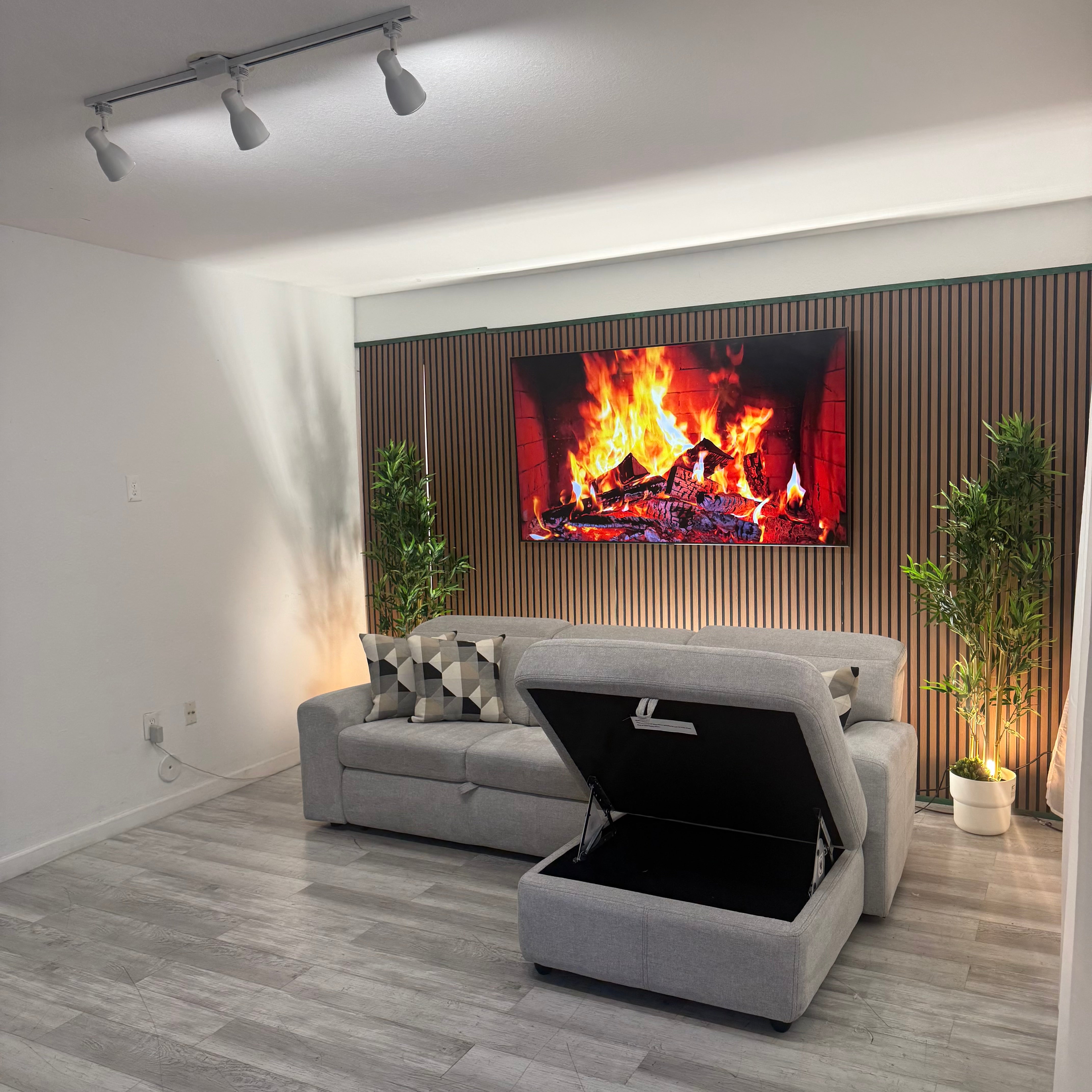 Sectional Sleeper with Storage Chaise