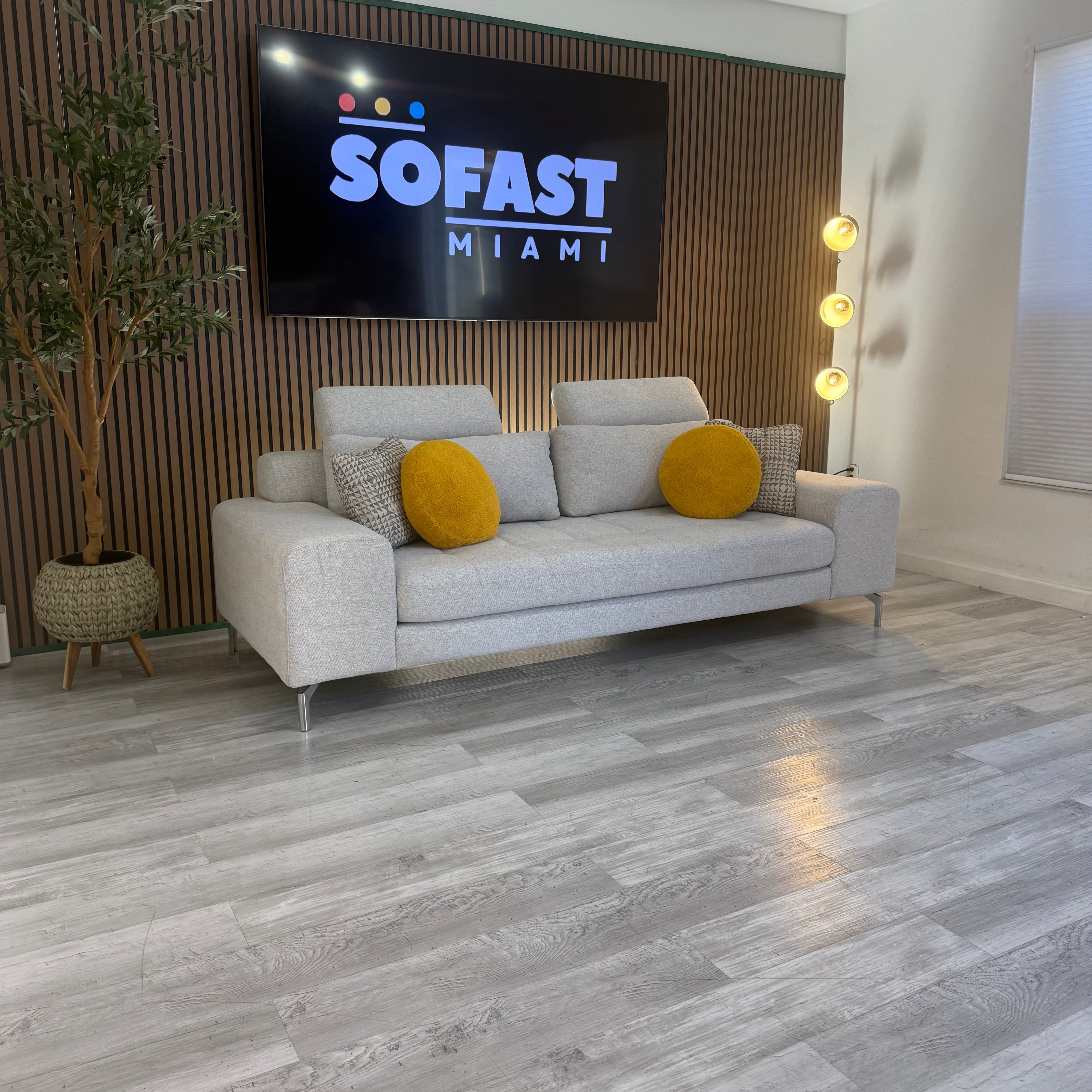 Loveseats Modern Gray