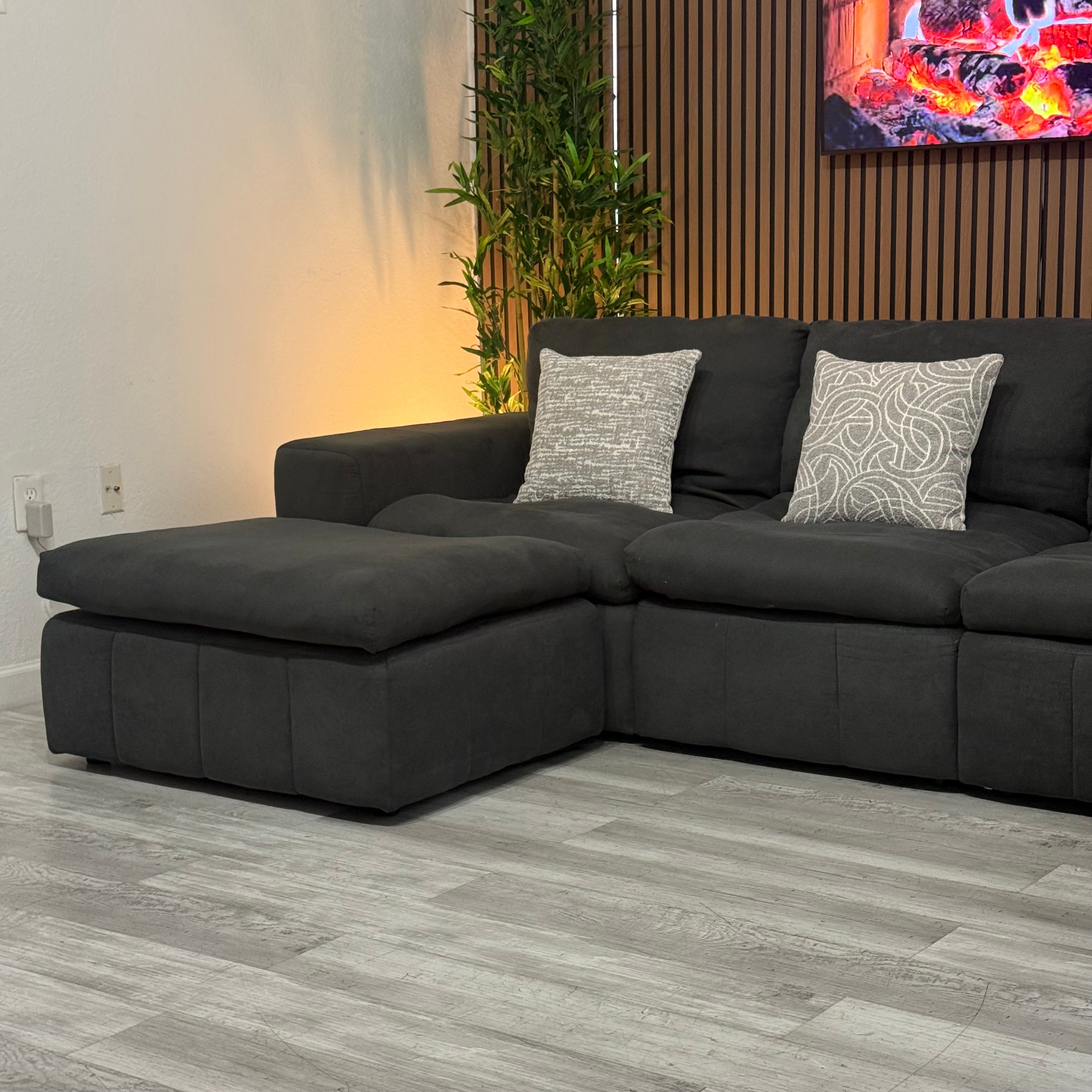 Dark Gray Modular Sectional