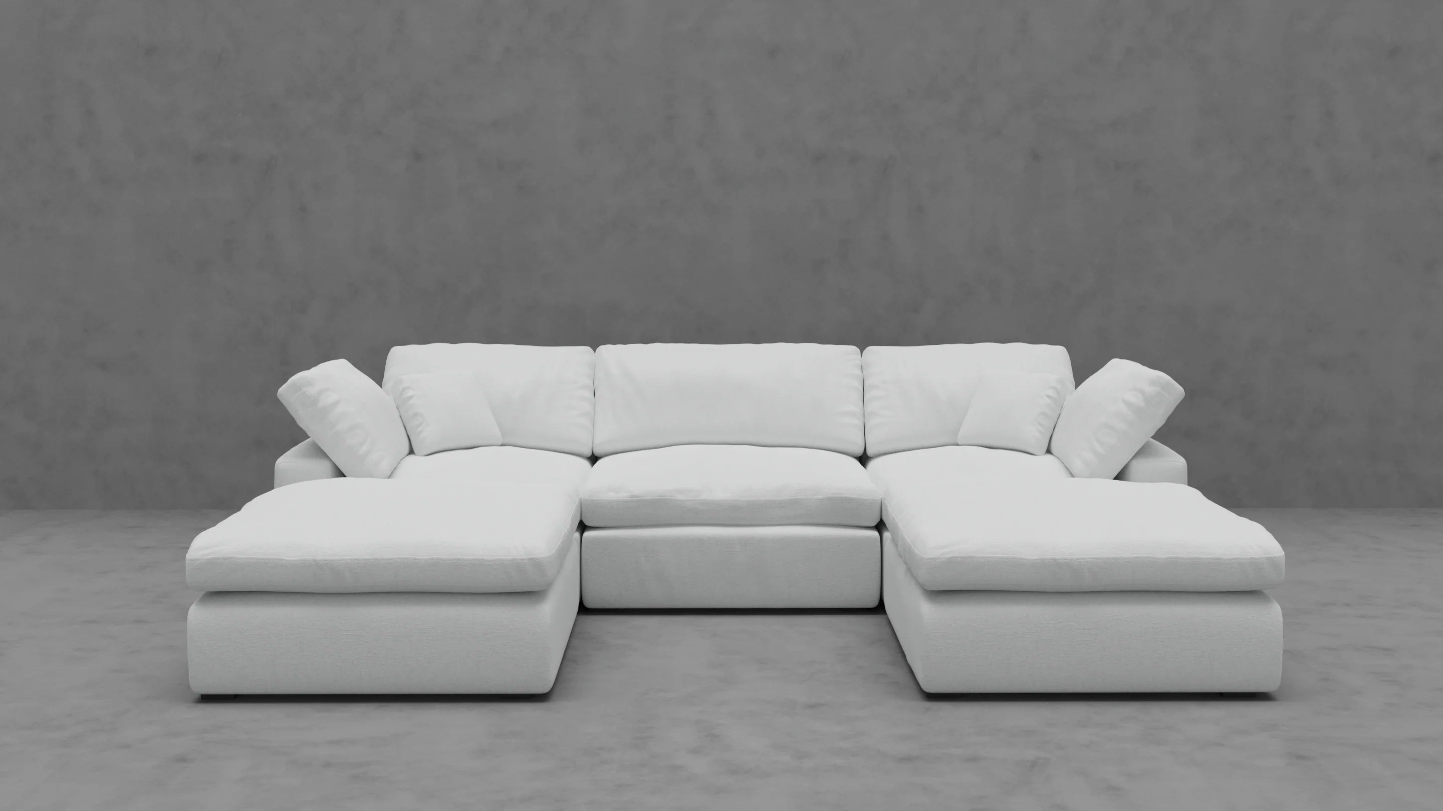 Modular Cloud 3 Seater & 2 Ottoman