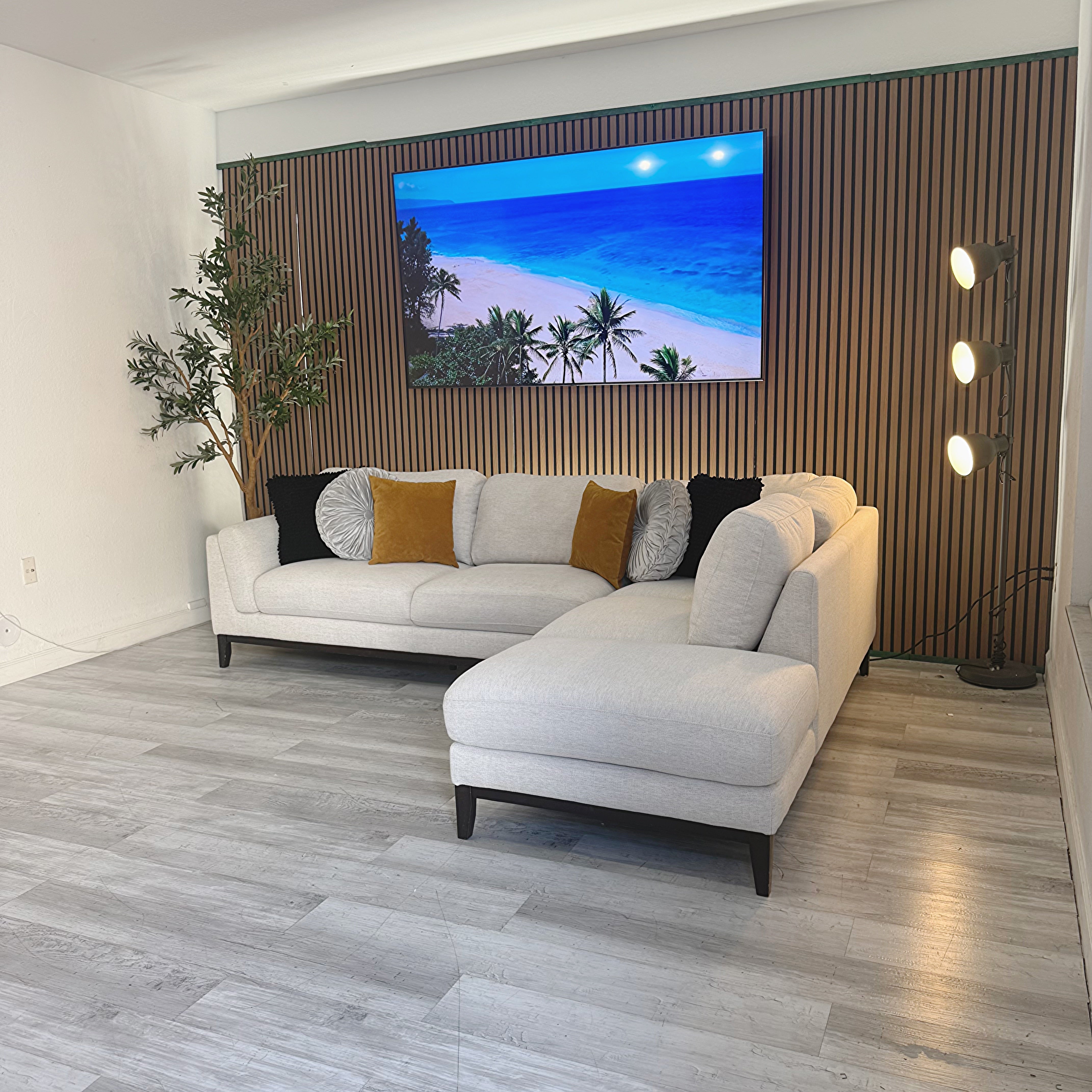 Sectional Couch L-Shaped - Right Long Chaise