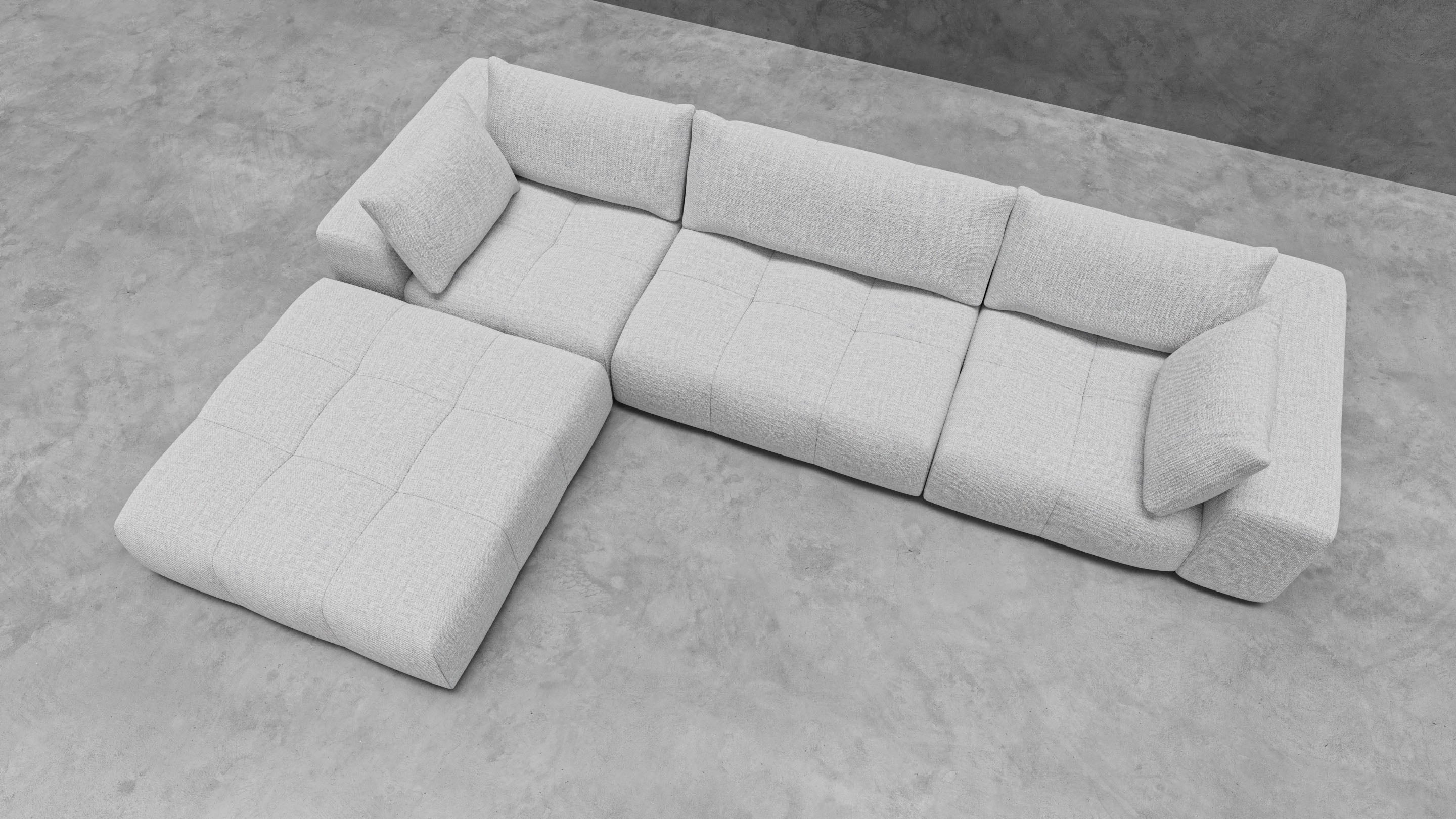 COZY Modular 3 Seater & Ottoman