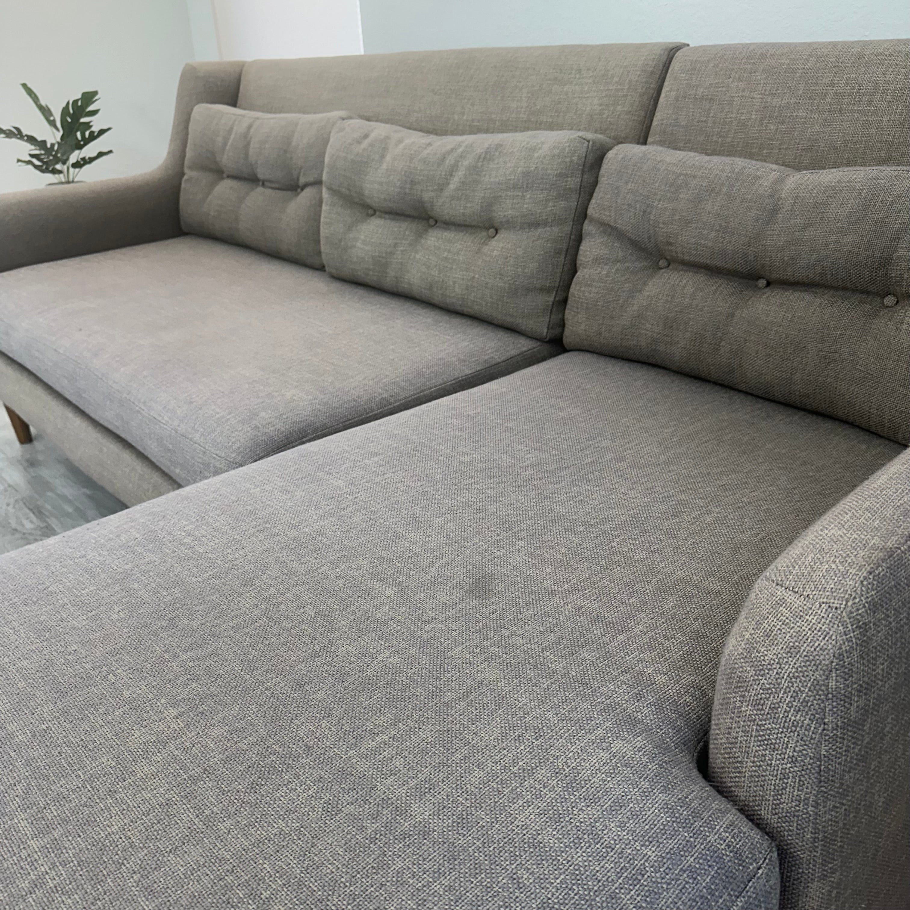 Sectional Couch Left Chaise 2pc