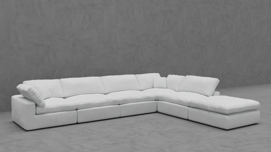 Modular Cloud 5 Seater & Ottoman