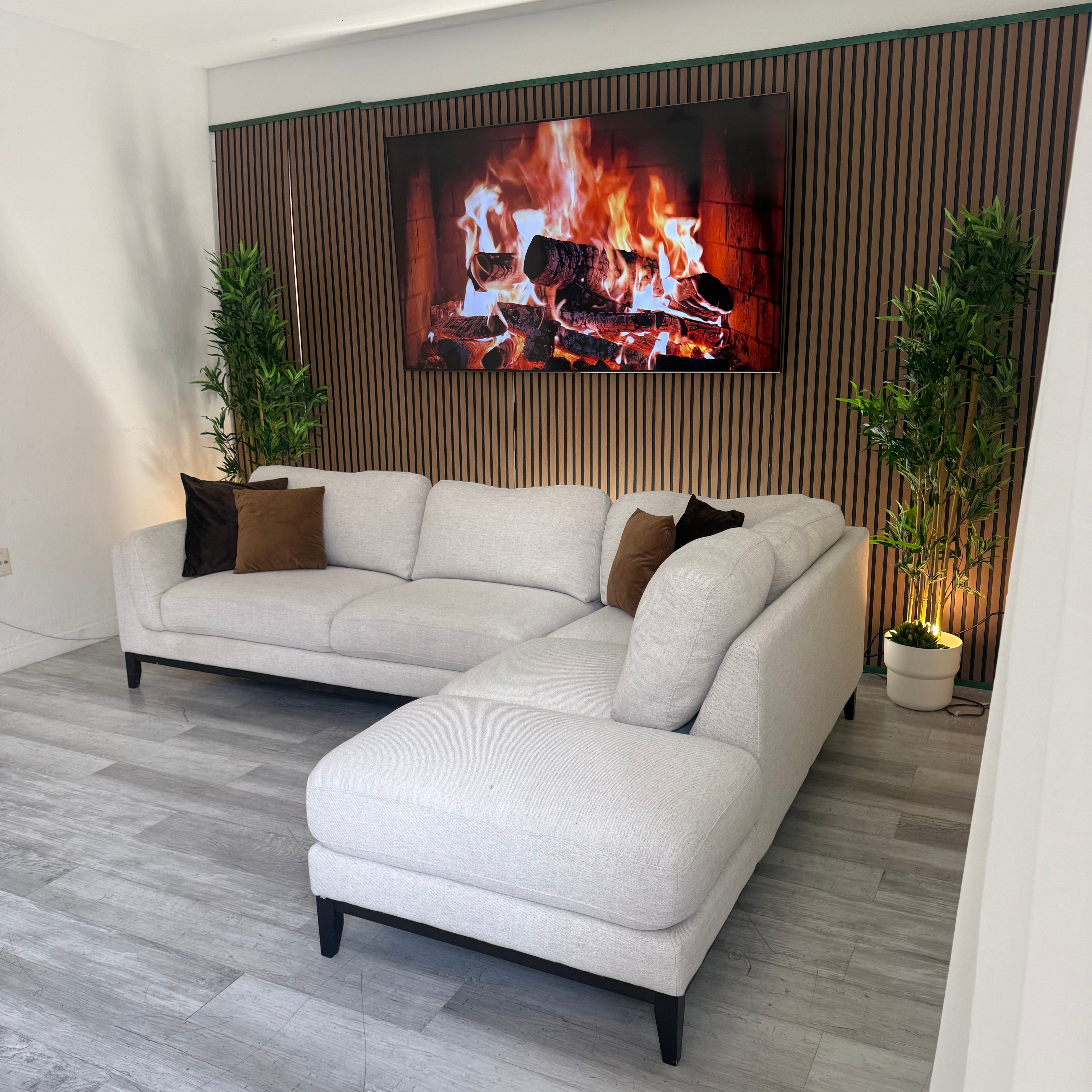 Sectional Couch – Beige