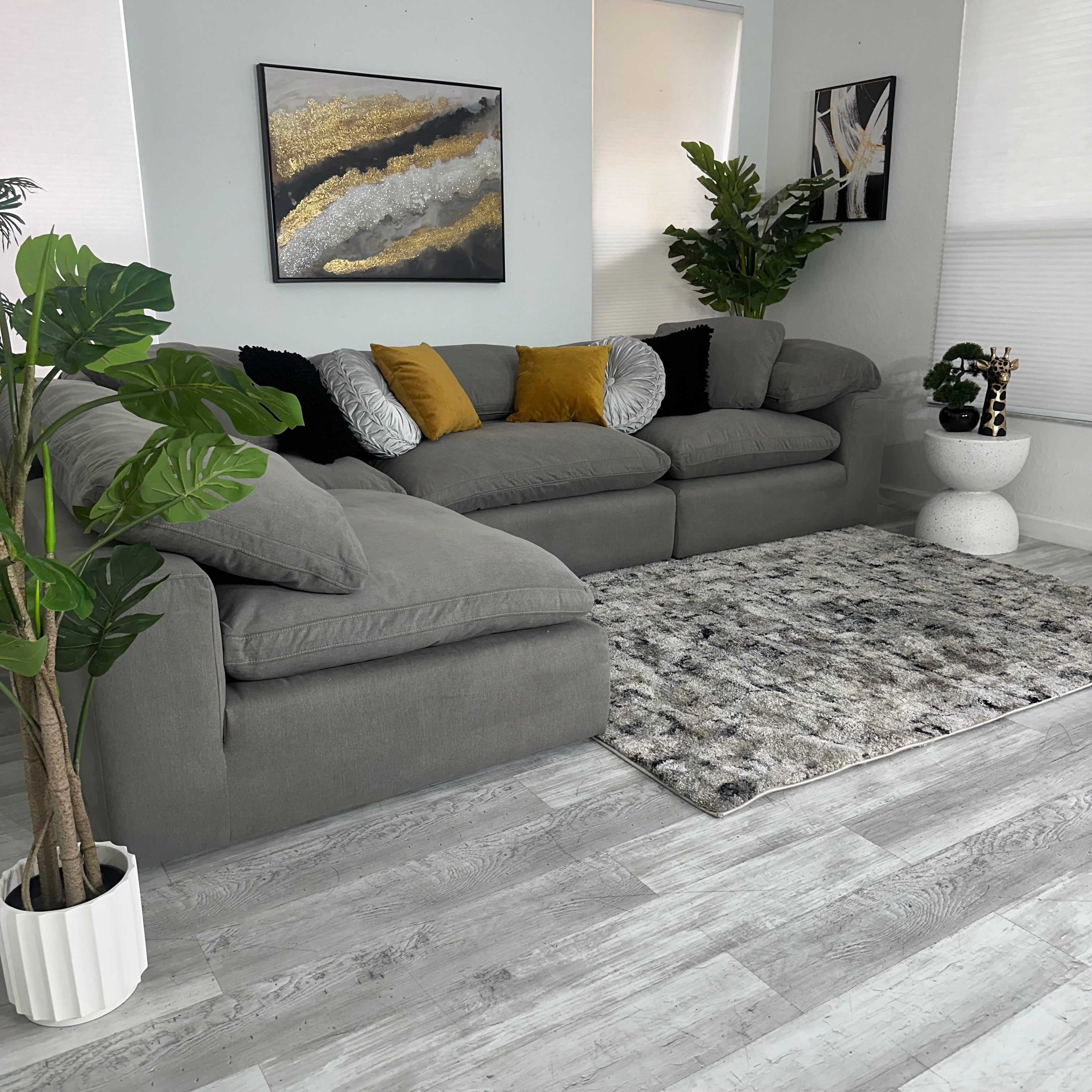 Sectional Modular Cloud 4 piece