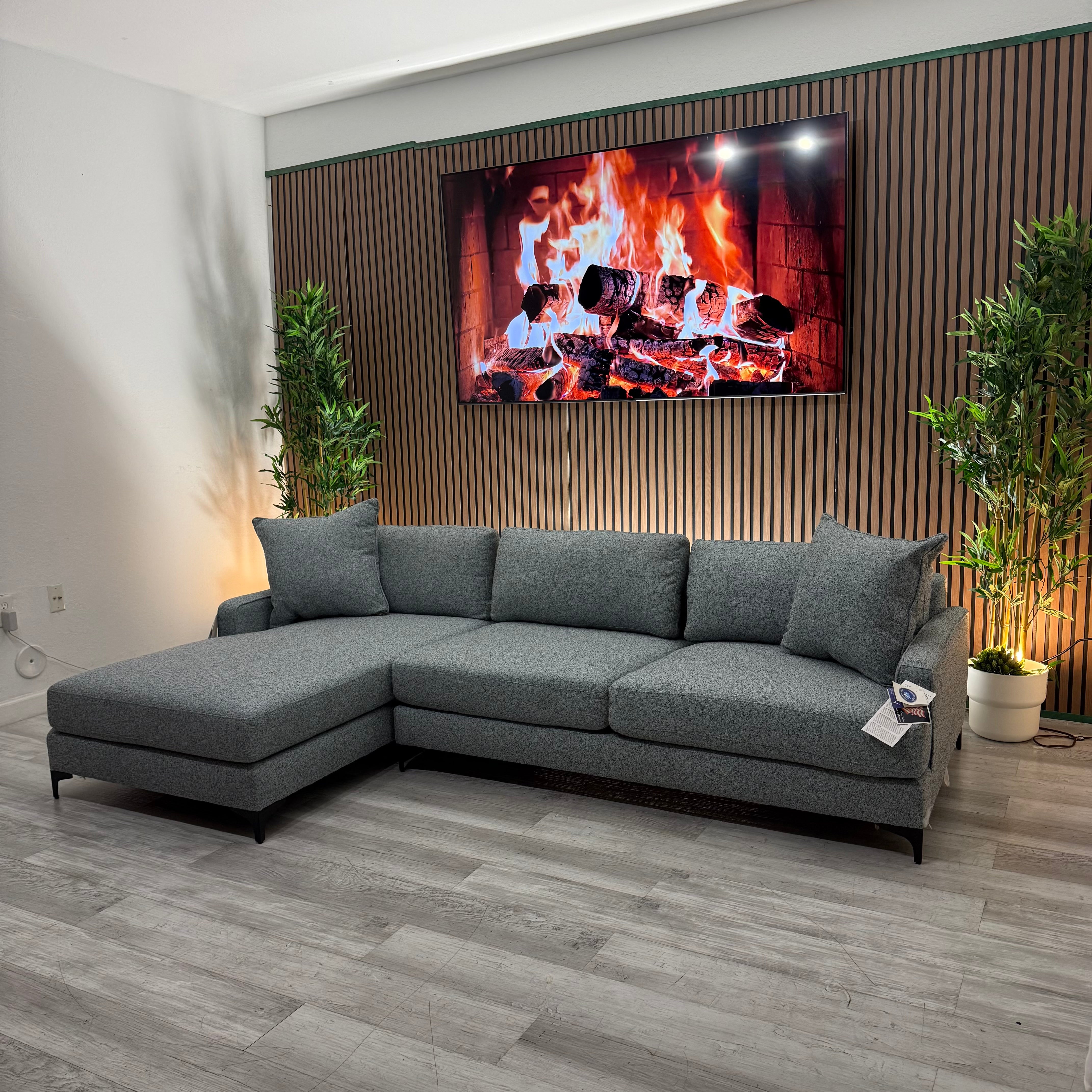 Gray Sectional Couch