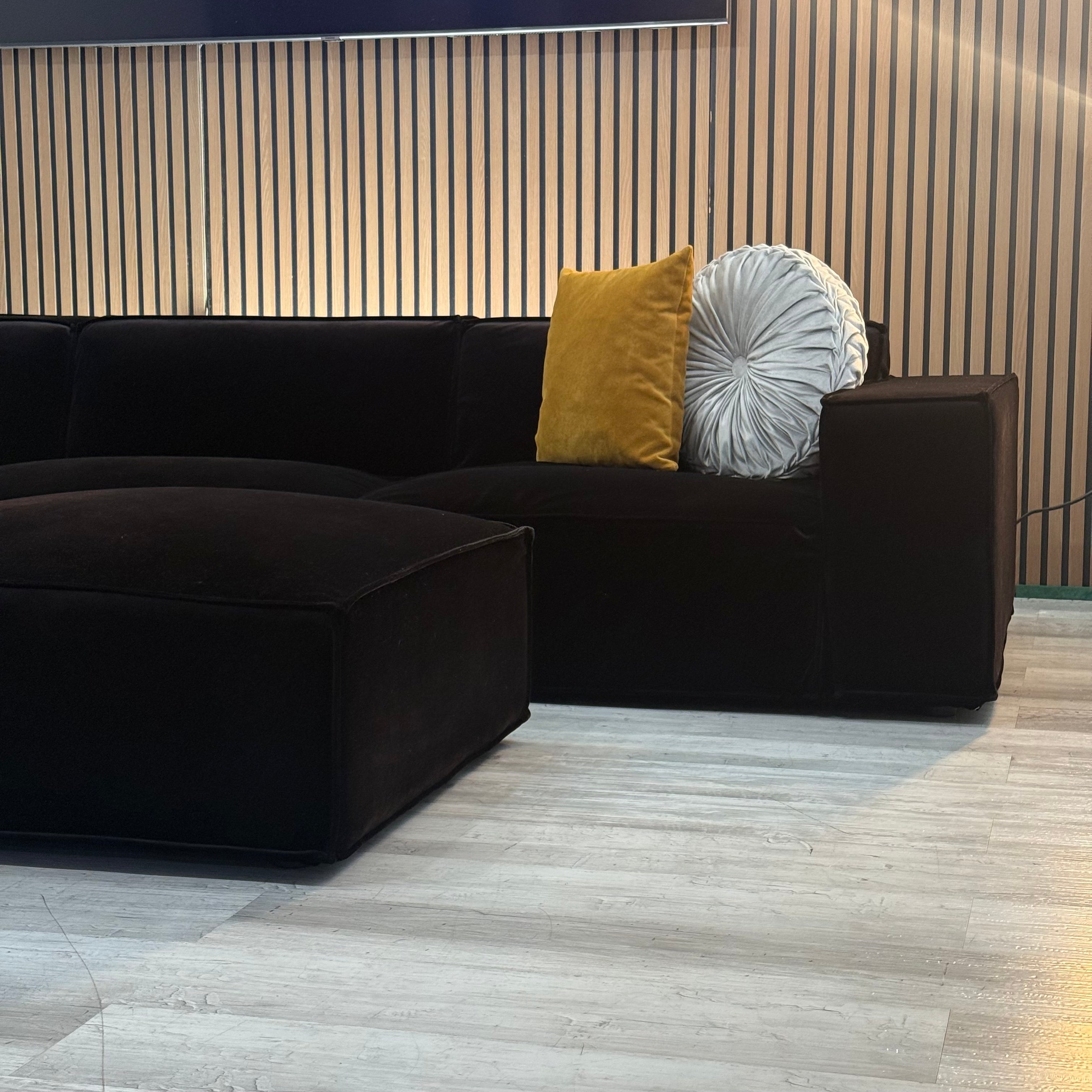 Modular Sectional + Ottoman XL – Gray