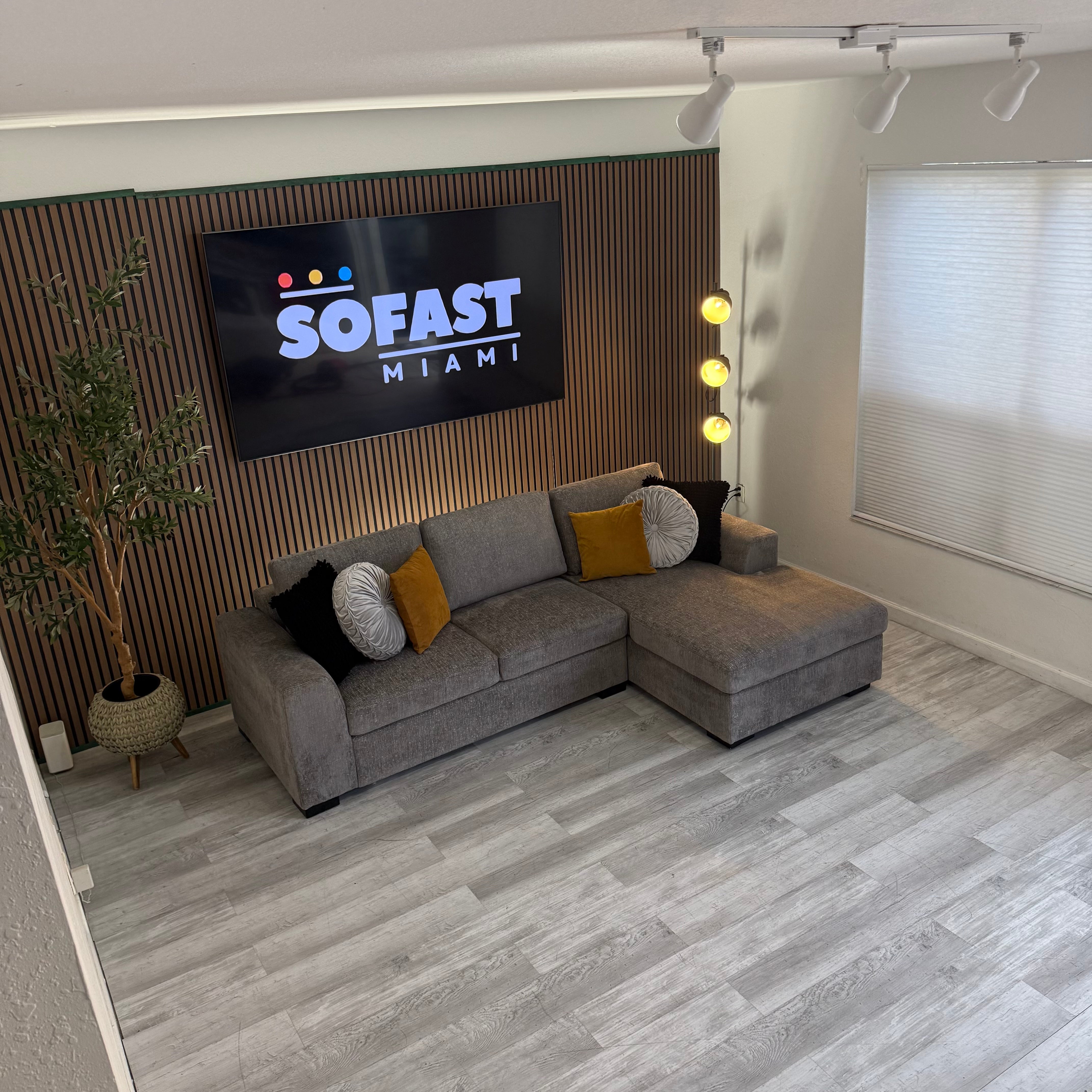 Sectional Couch Chaise Storage Gray