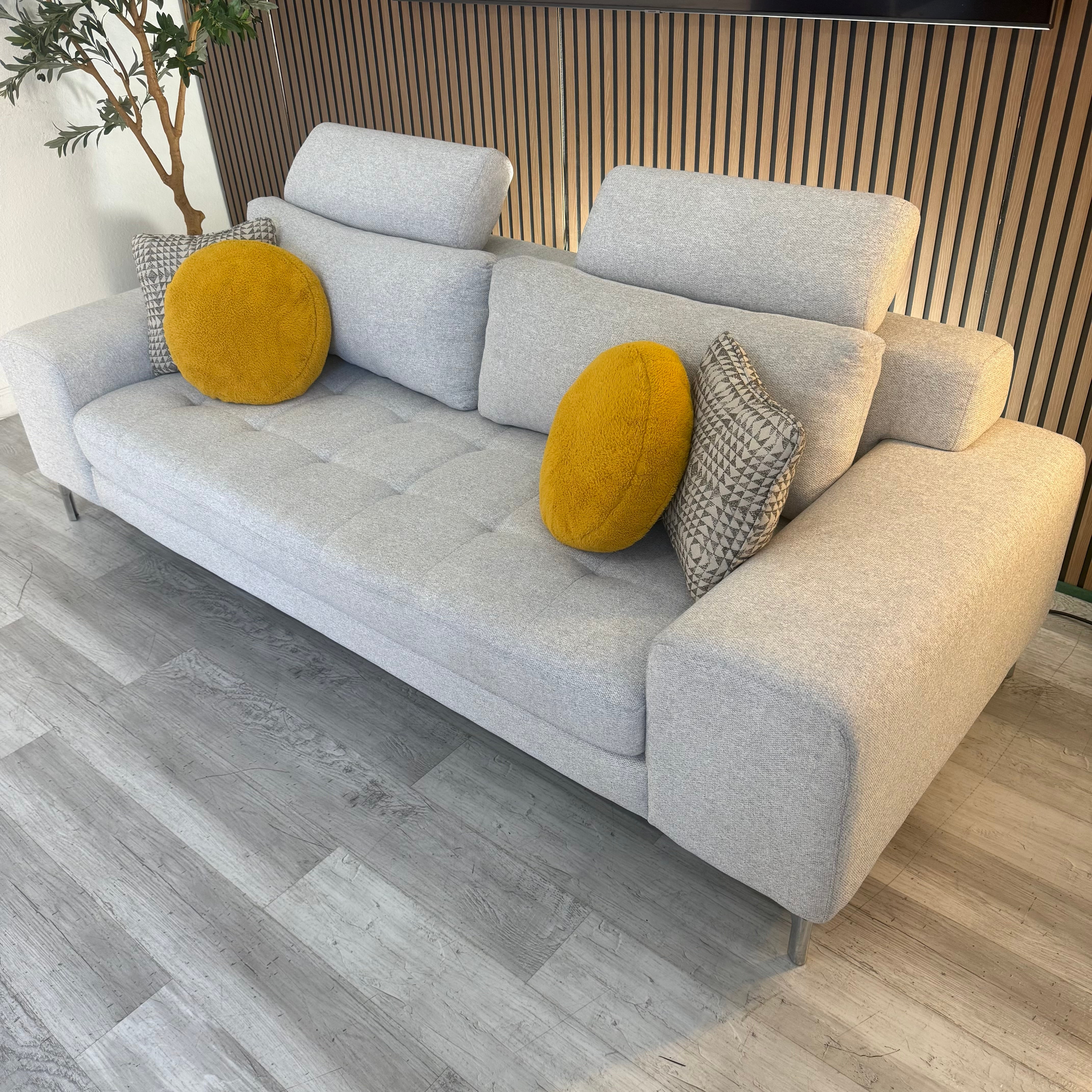 Loveseats Modern Gray