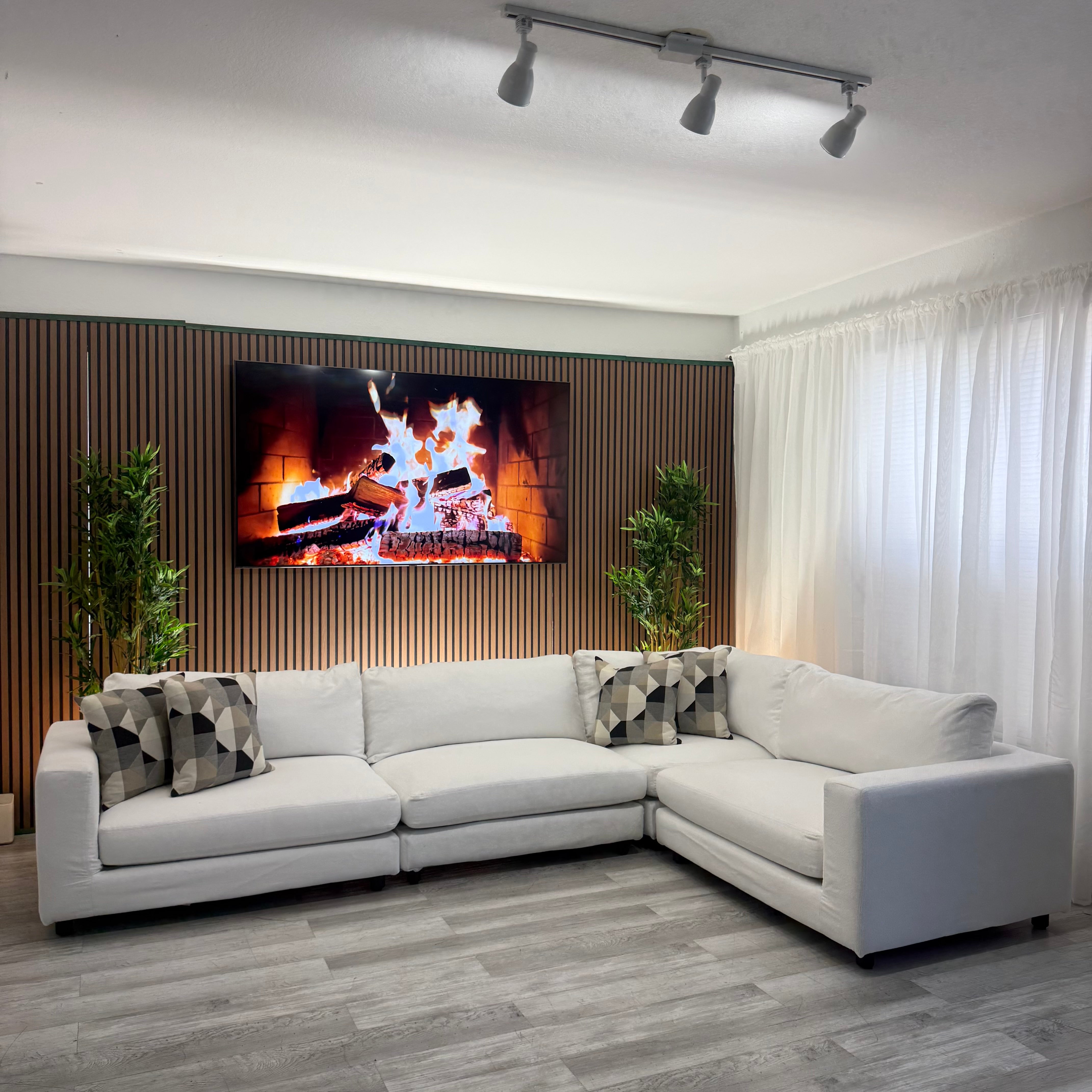 Sectional Modular Sofa White