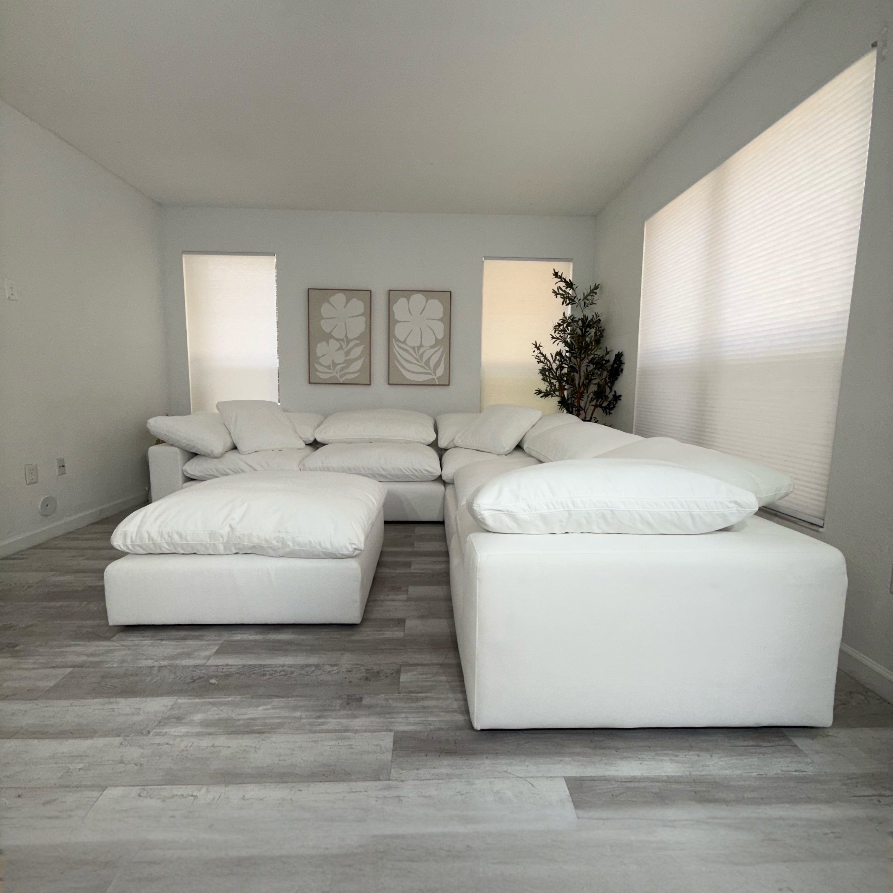 Modular Cloud 5 Seater & Ottoman