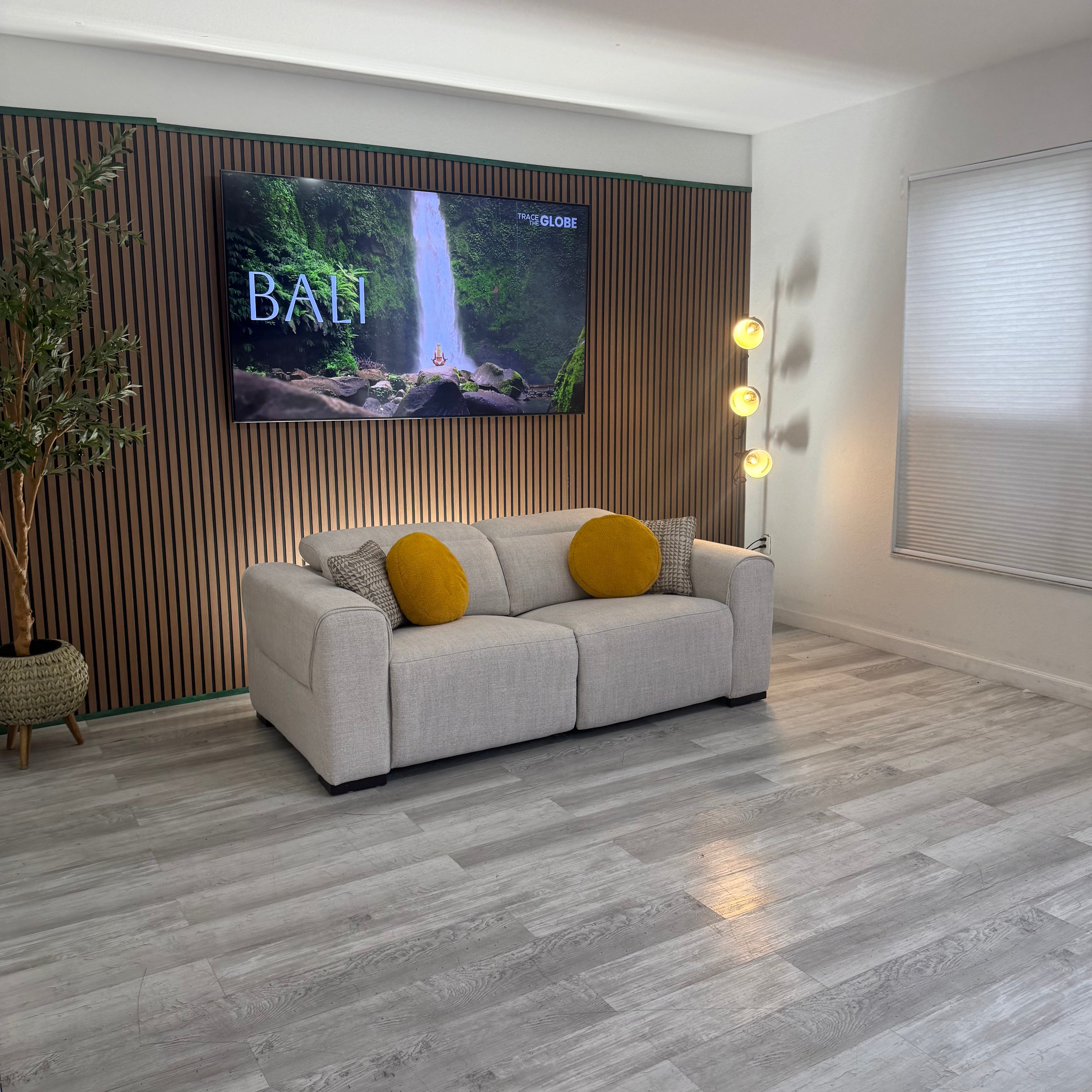 Power Recliner Loveseats Gray