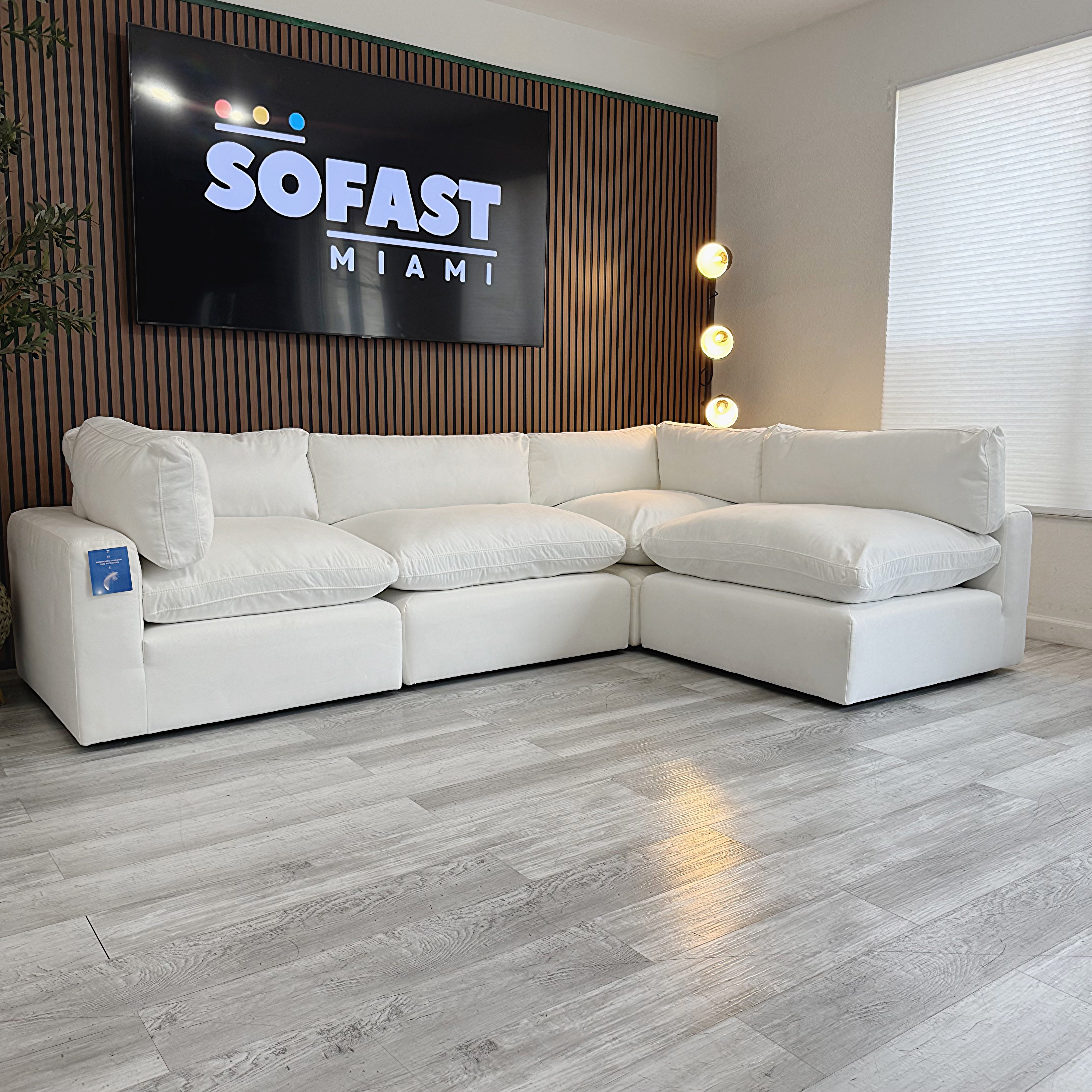 Modular Couch Cloud White - 4 piece