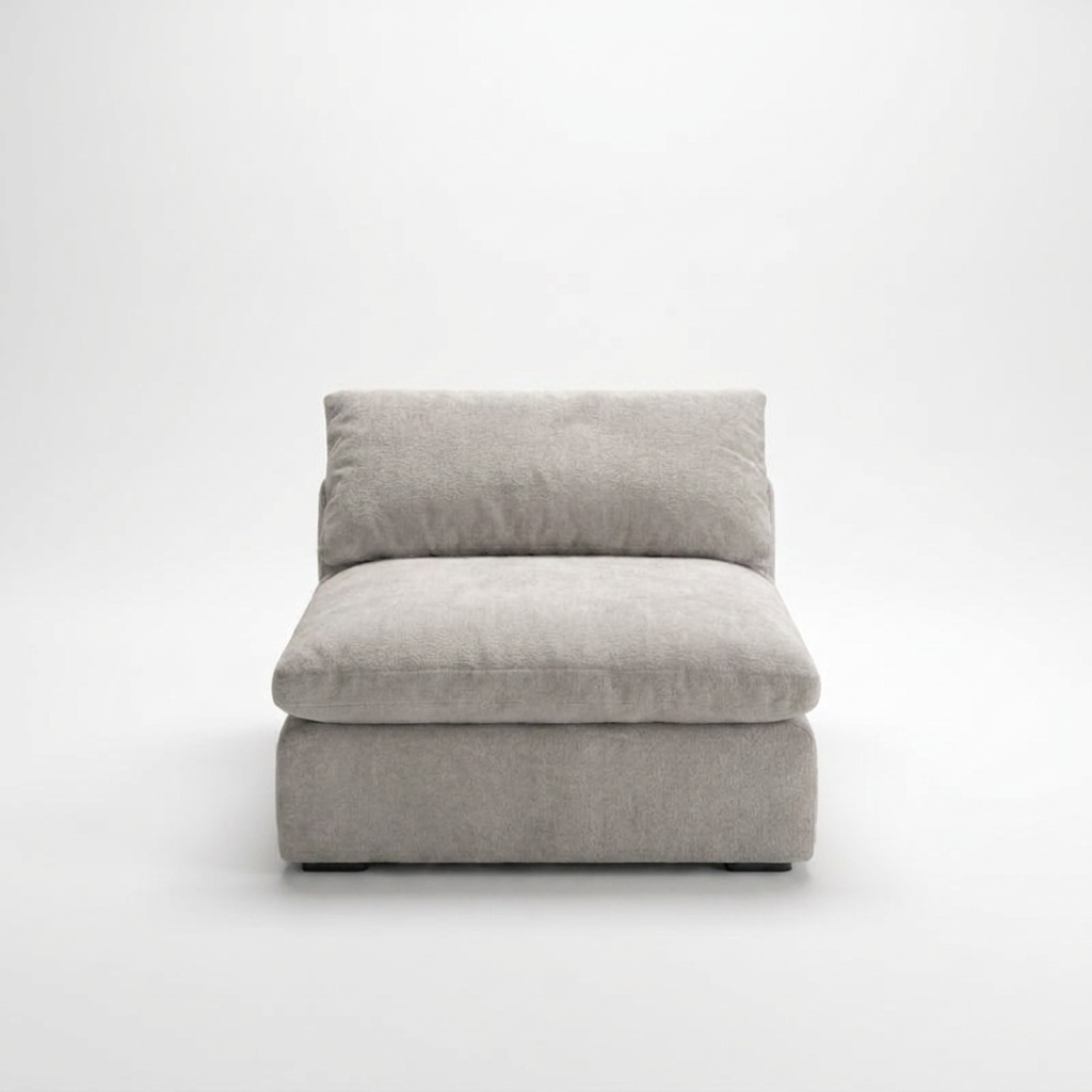 Cloud Armless Module - Gray