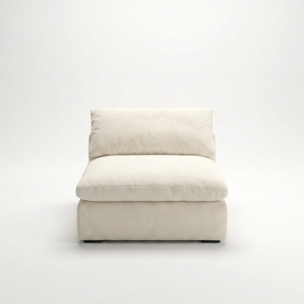 Cloud Armless Module - Off-White